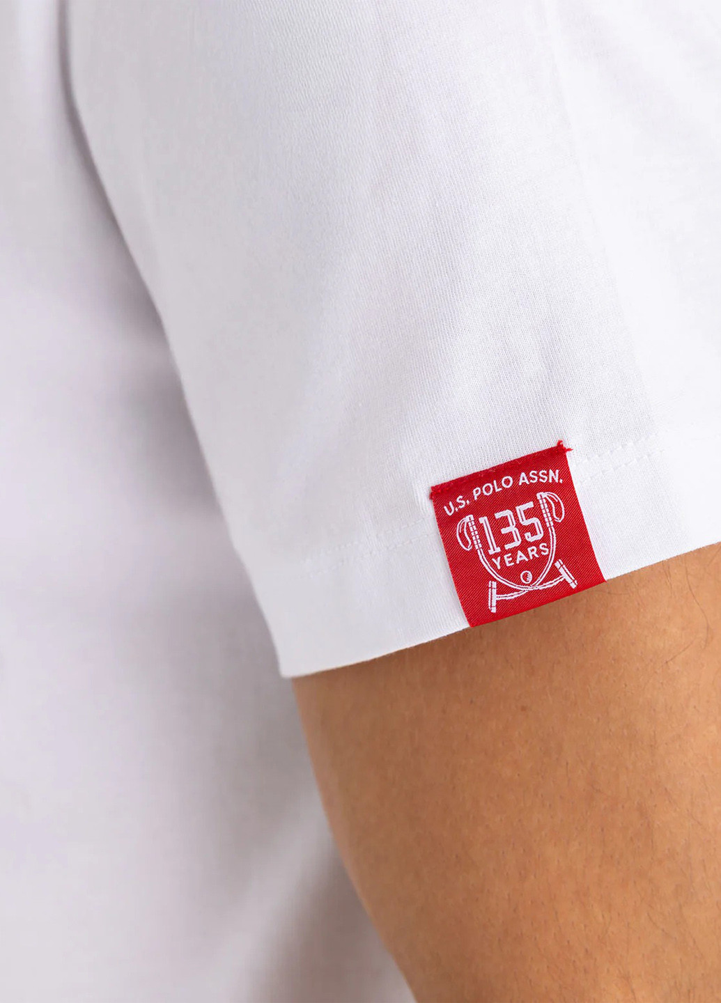 Біла футболка U.S. Polo Assn.