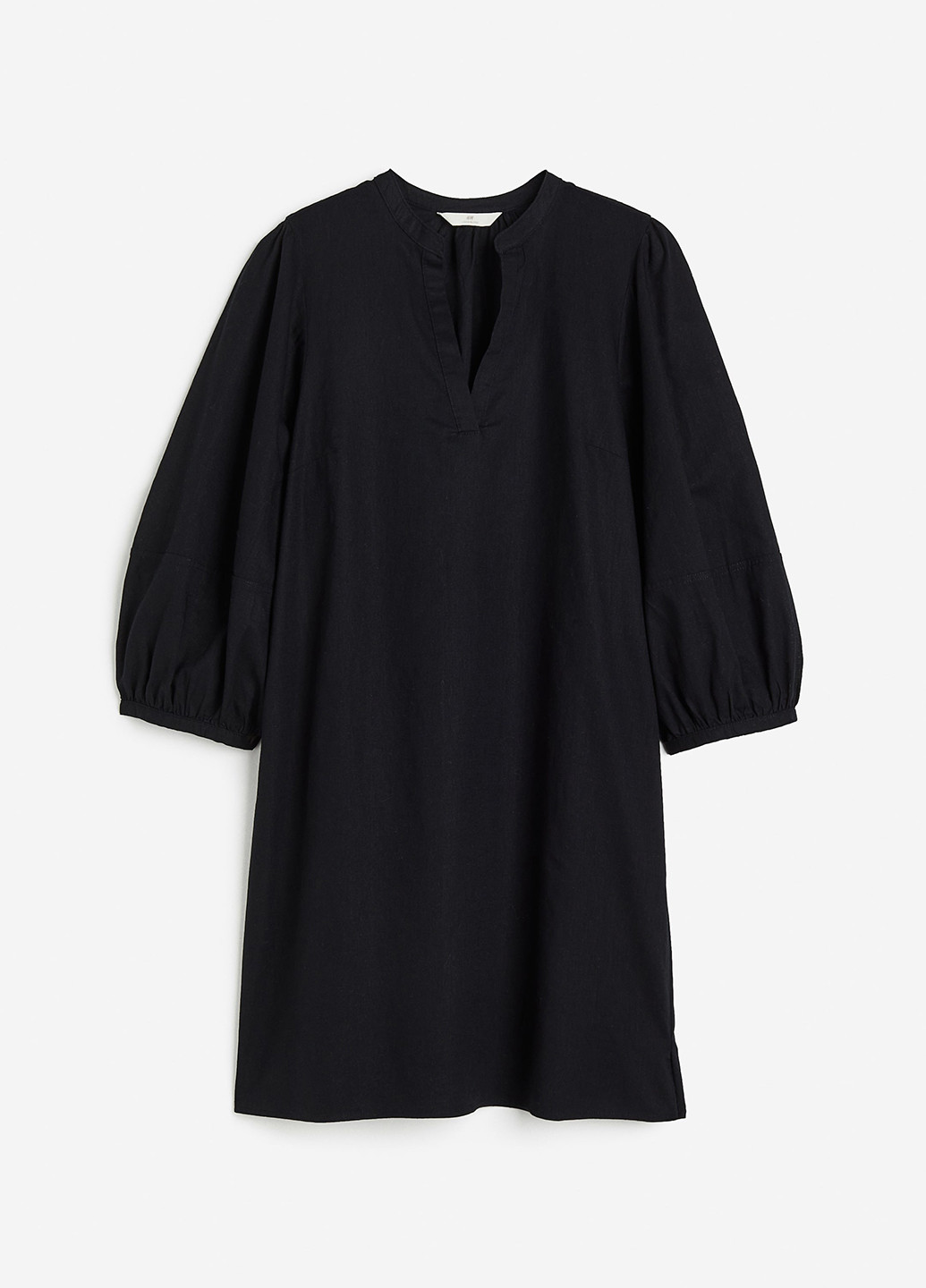 Чорна кежуал сукня H&M однотонна