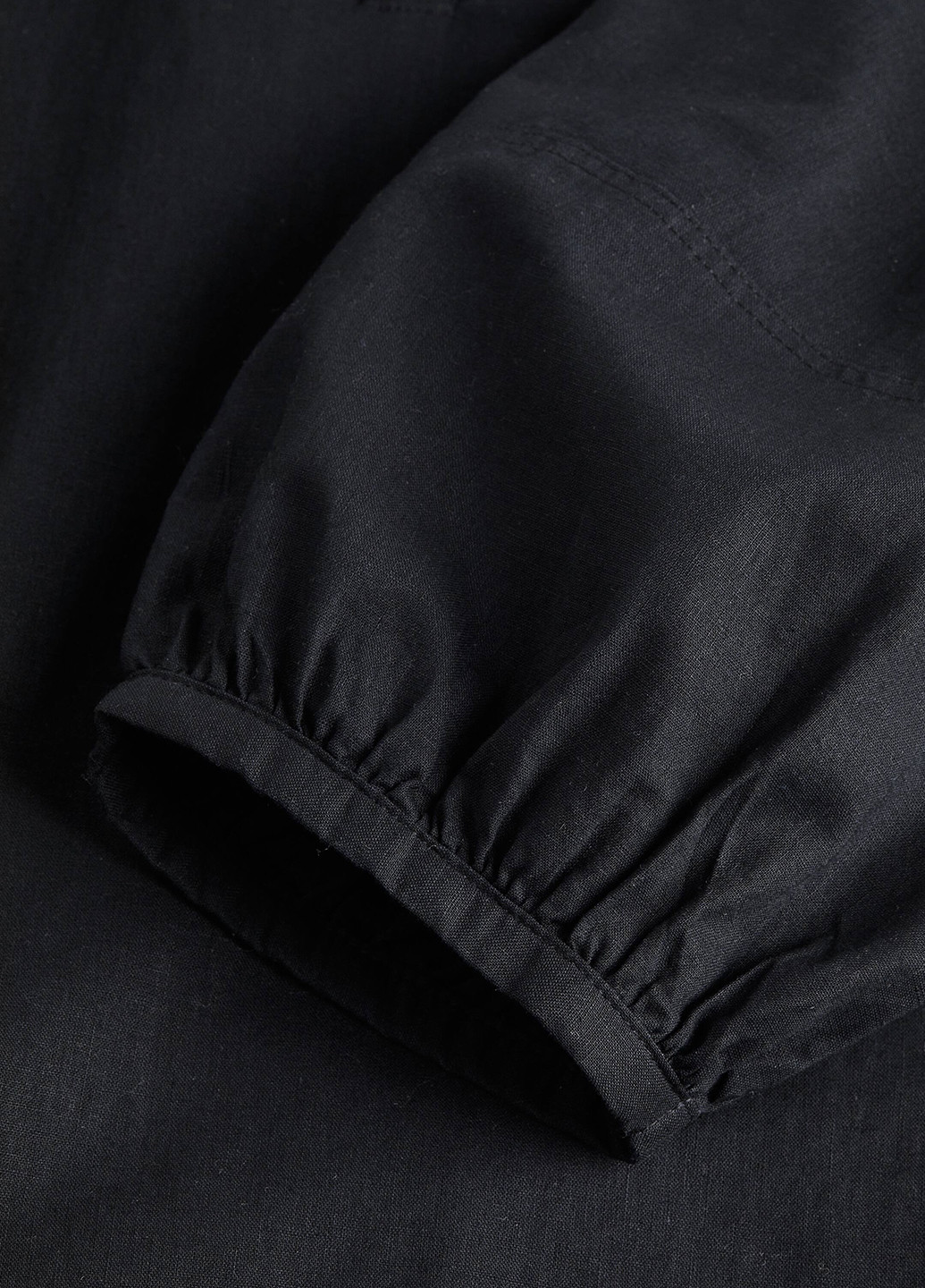 Чорна кежуал сукня H&M однотонна