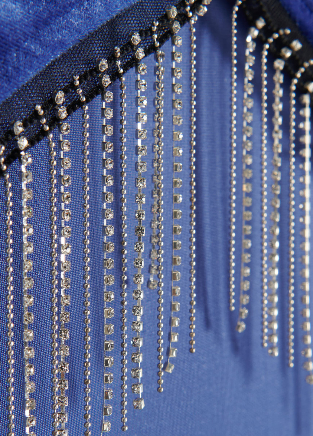 Синя вечірня сукня з відкритою спиною Reserved однотонна