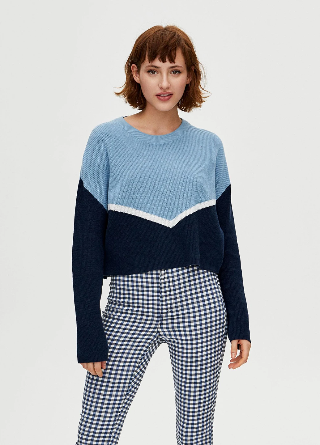 Комбінований демісезонний джемпер джемпер Pull & Bear