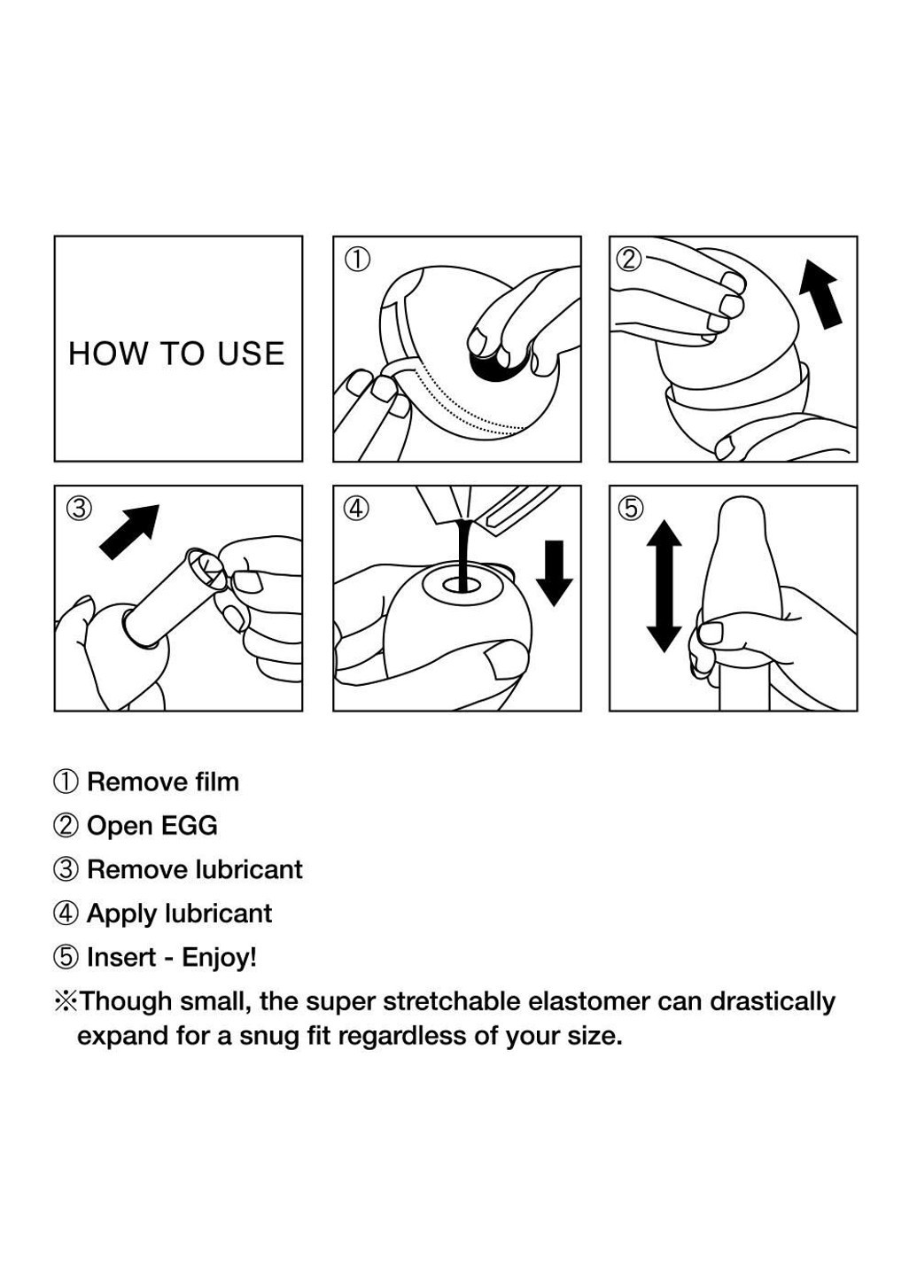 Мастурбатор-яйцо Egg Brush с рельефом в виде крупной щетины Tenga (254738024)