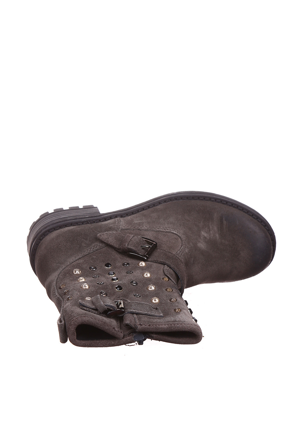 Темно-серые кэжуал осенние ботинки Naturino