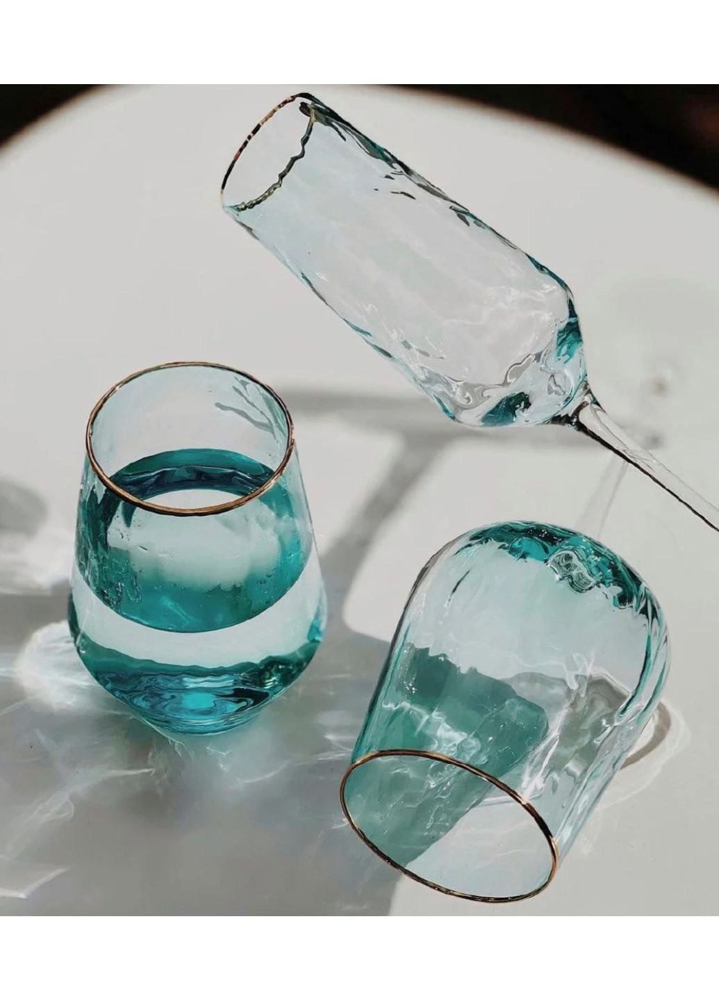 Бокал для шампанского Голубая волна ML-01 275 мл Olens (253626575)