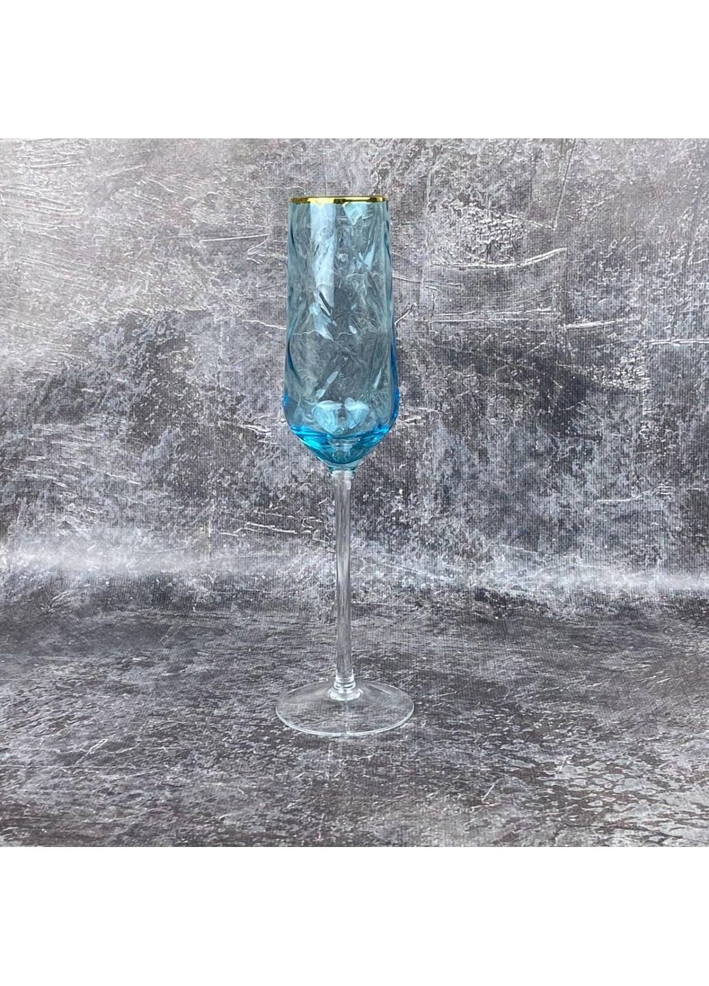 Бокал для шампанского Голубая волна ML-01 275 мл Olens (253626575)