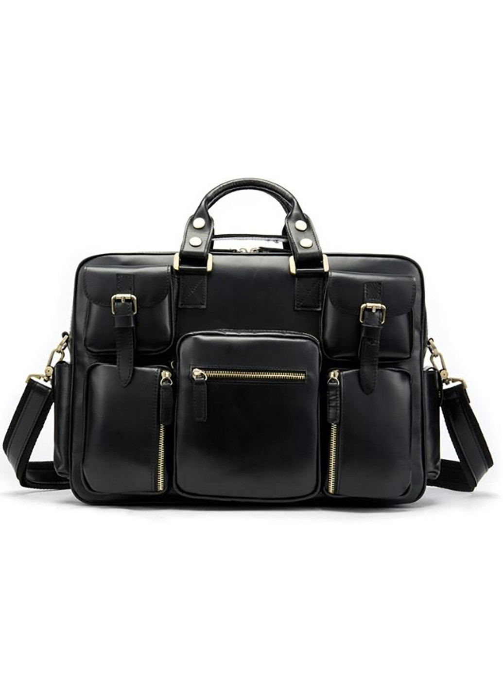 Чоловіча шкіряна сумка 40х30х9 см Vintage (252131410)