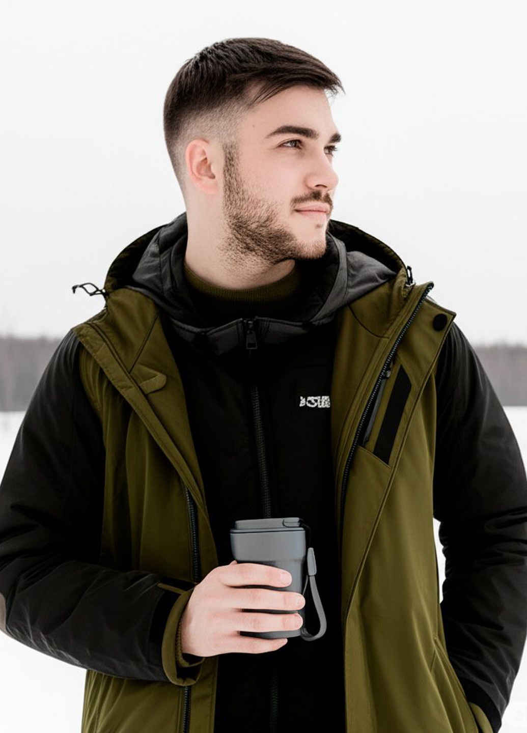 Термокружка, 380 мл Line Art (346139945)