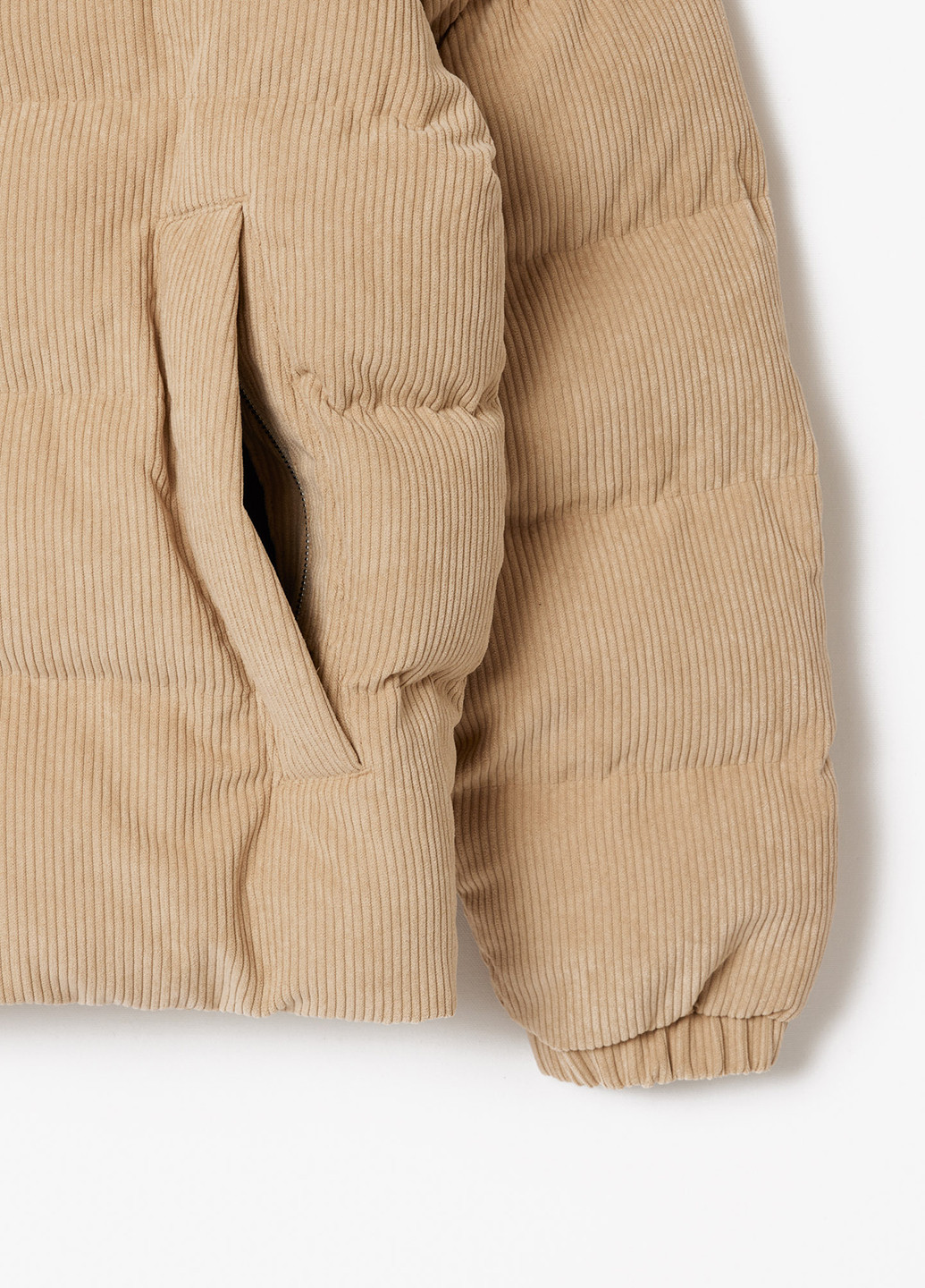 Бежева зимня куртка Lacoste