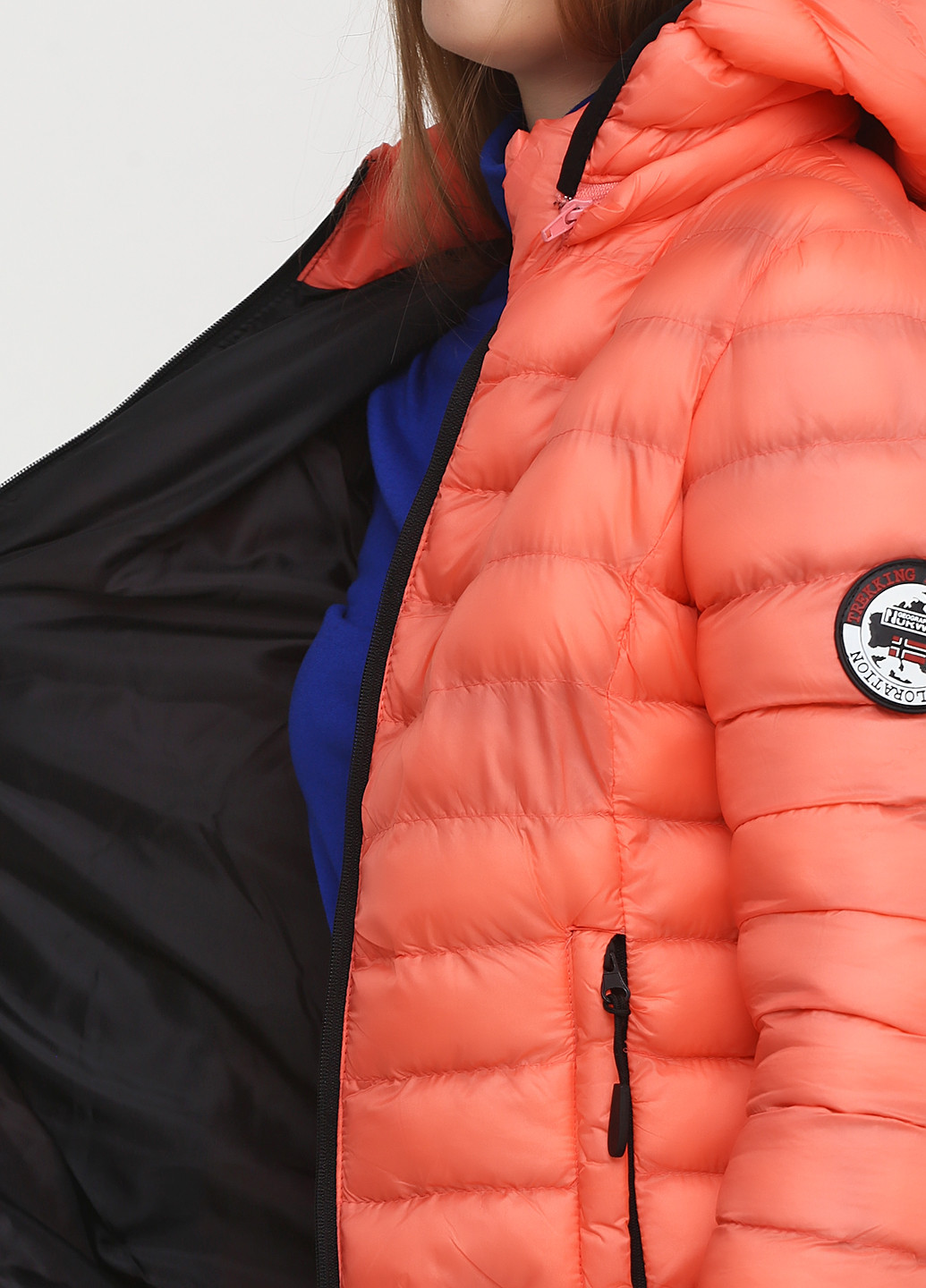 Помаранчева демісезонна куртка Geographical Norway