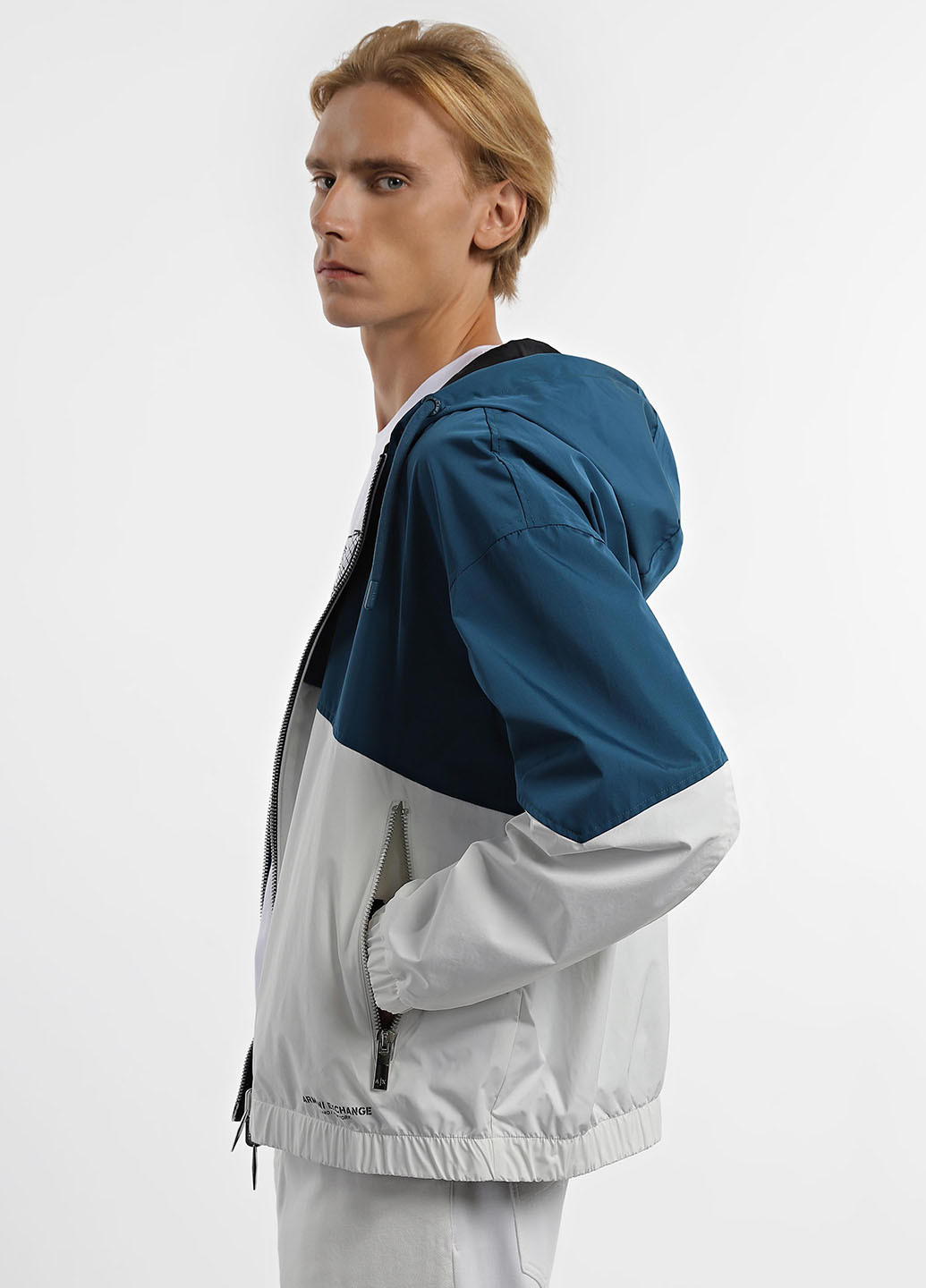 Комбінована демісезонна вітровка Armani Exchange