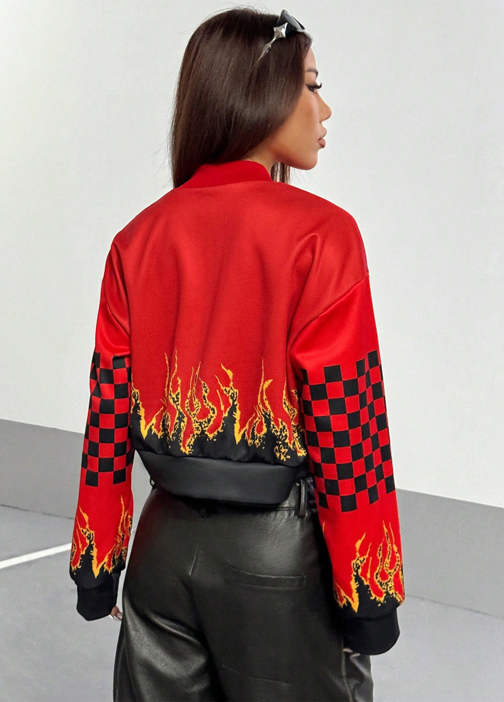 Бомбер SHEIN на блискавці (341744176)