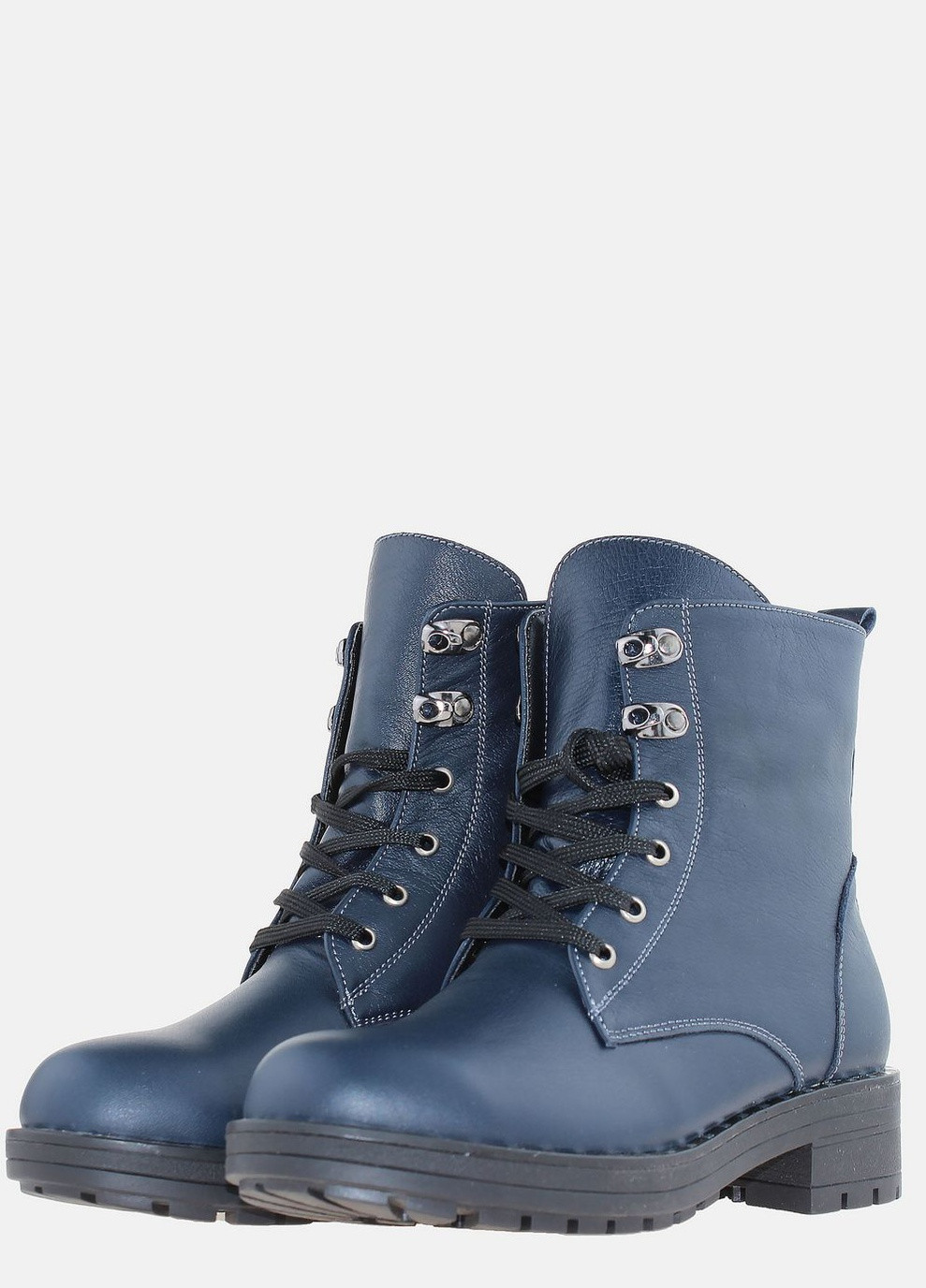 Зимние ботинки r7-9108 синий Viann