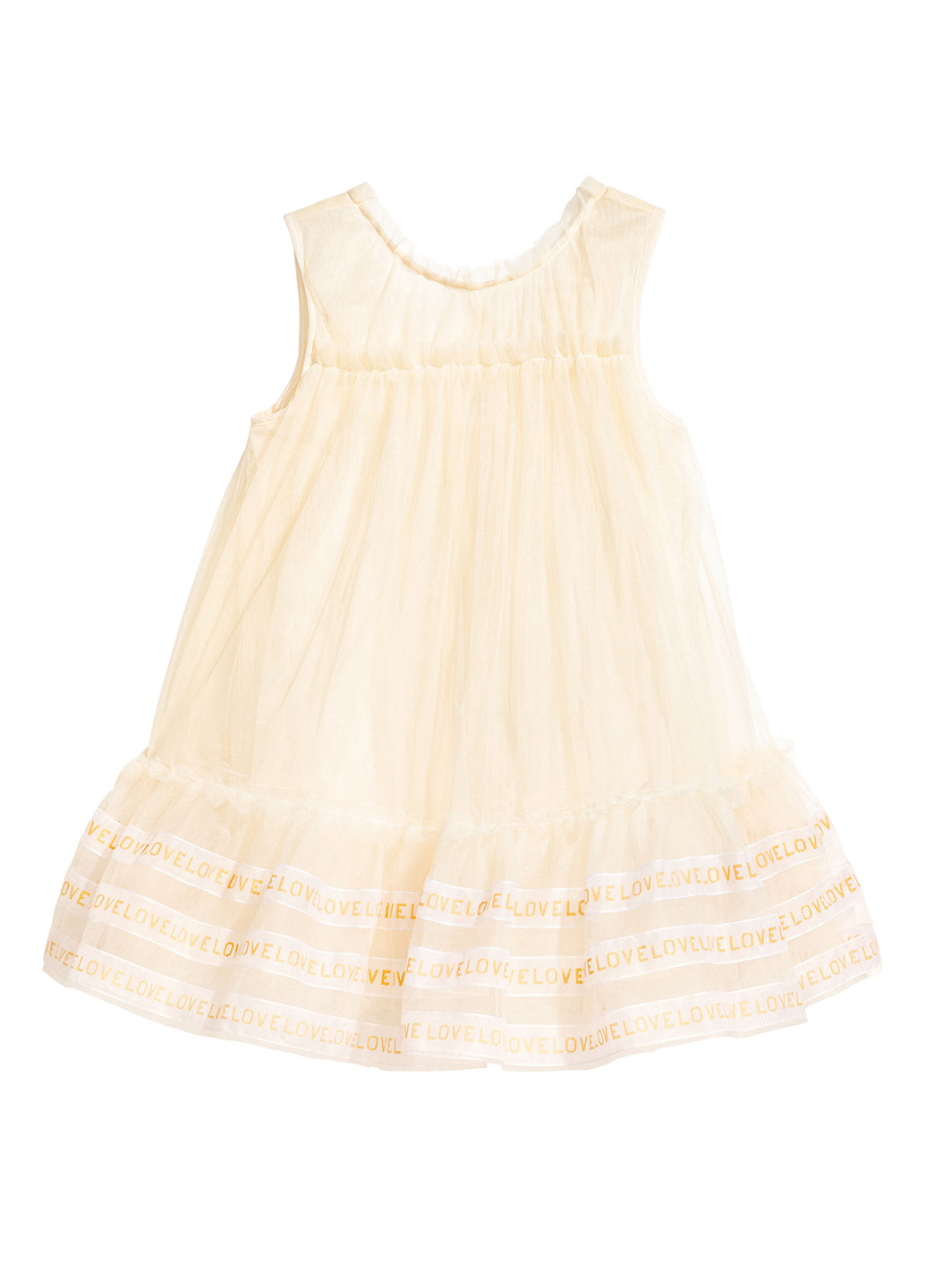 Молочное платье H&M (108368875)