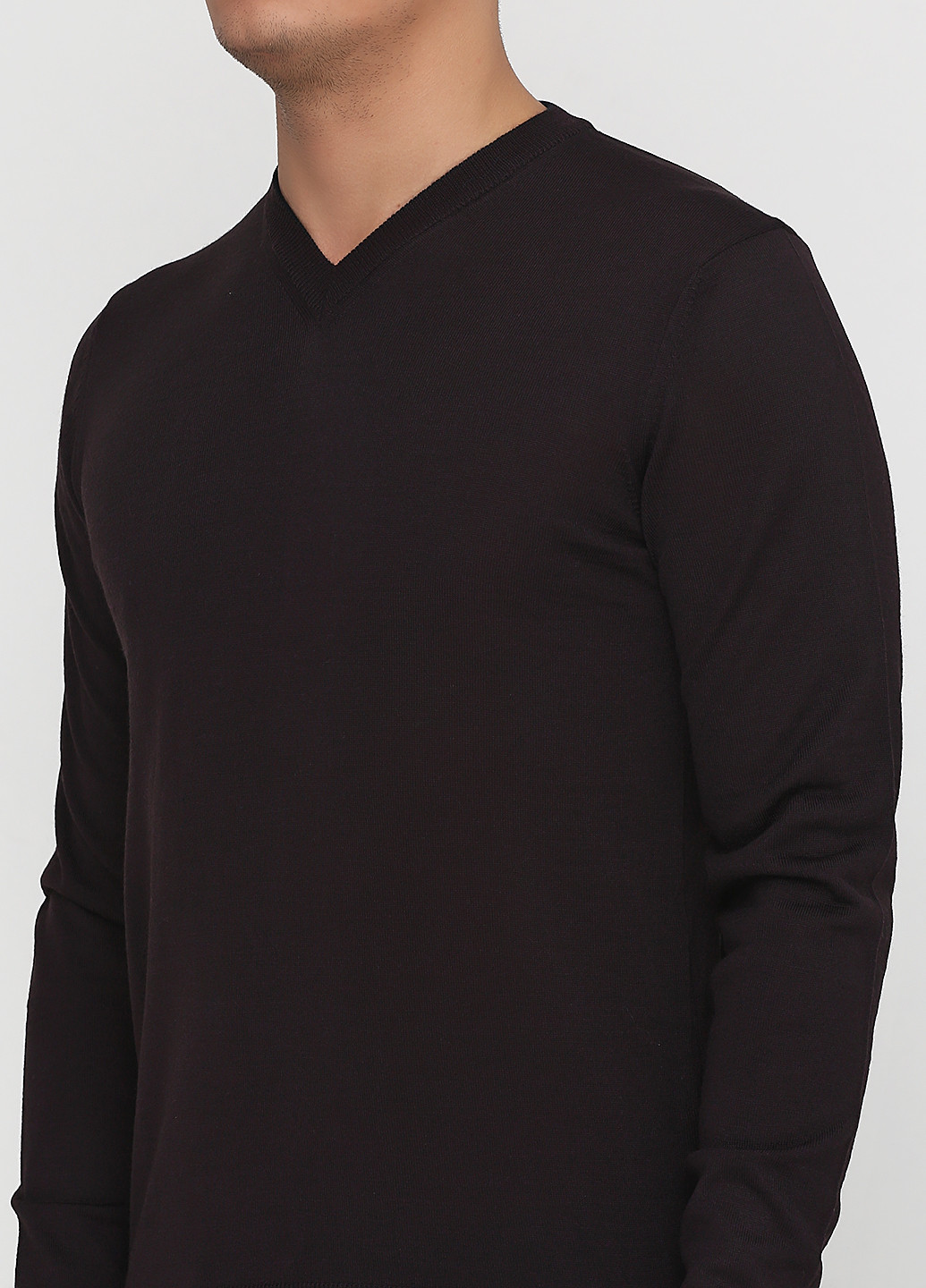 Темно-коричневый демисезонный пуловер пуловер Belika