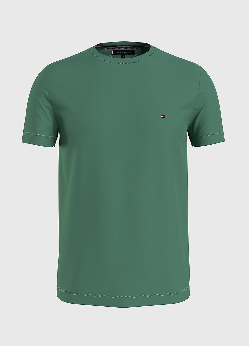 Зеленая летняя футболка Tommy Hilfiger