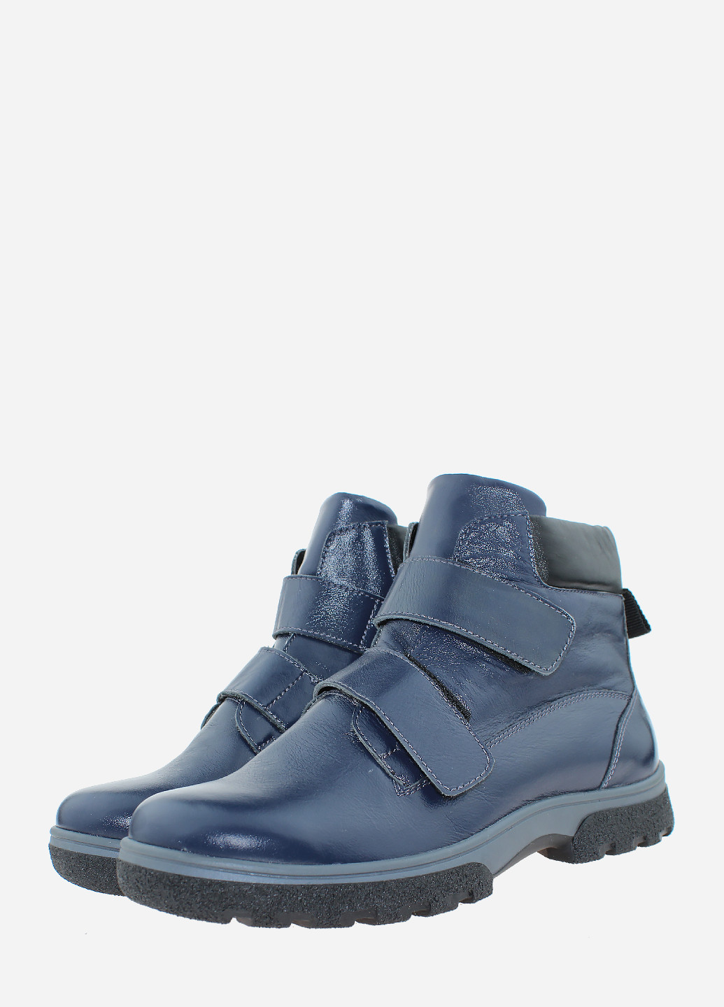 Зимние ботинки l.carvari r2007 синий L`CARVARI