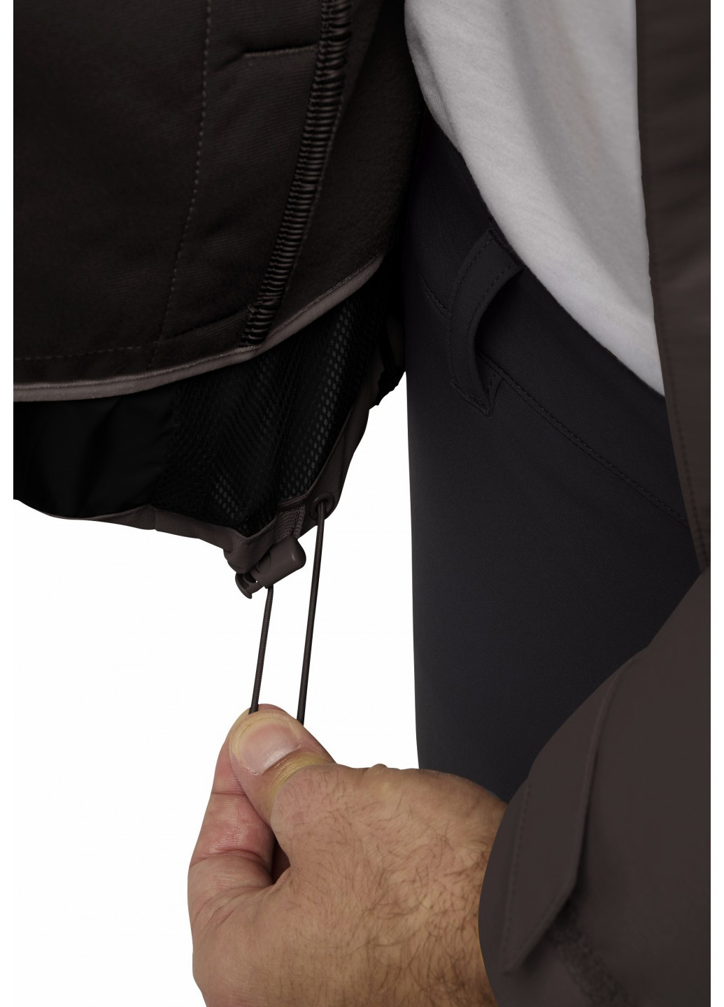 Коричнева демісезонна куртка Jack Wolfskin ALTENBERG 3IN1 JKT M