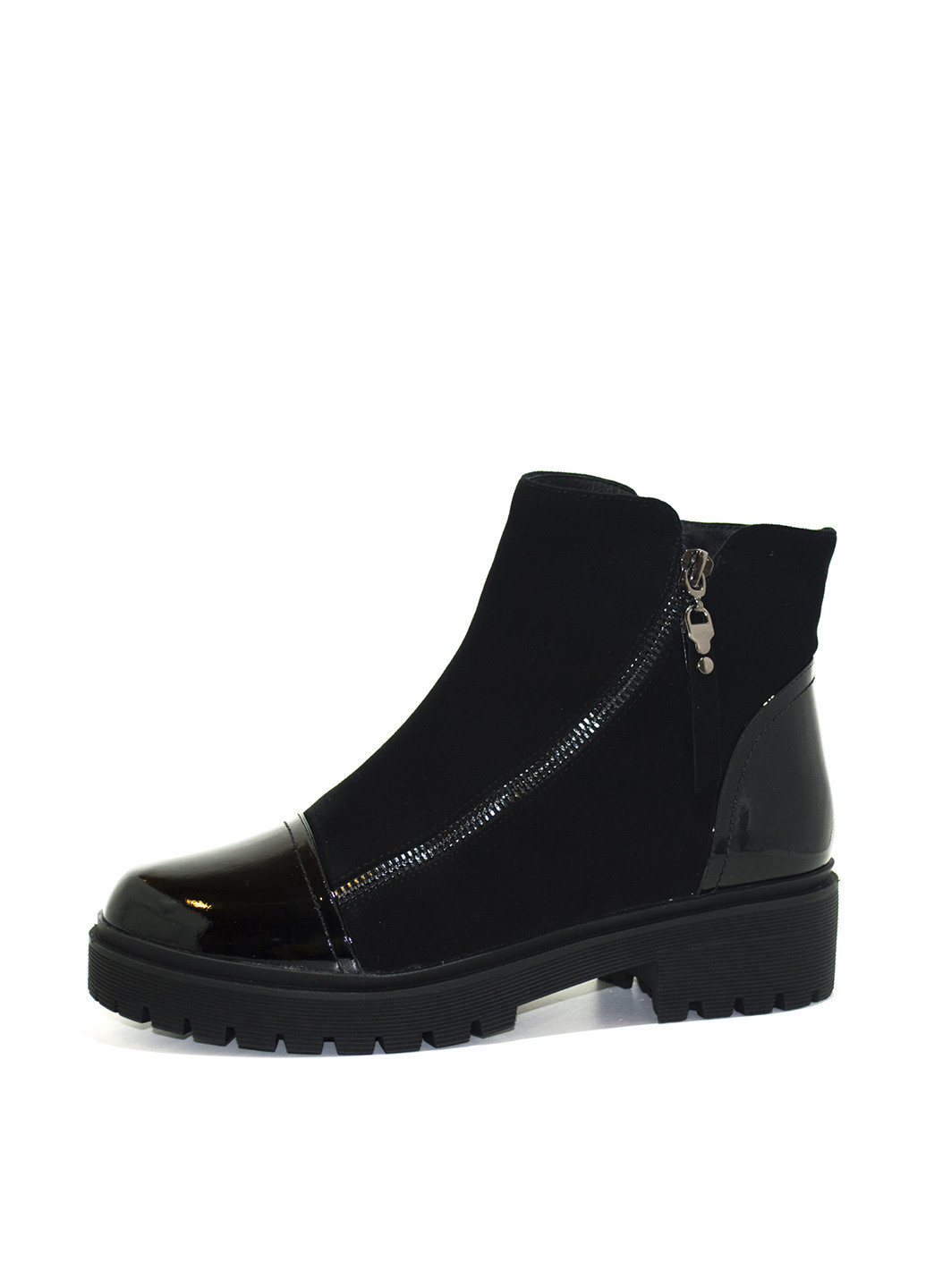 Осенние ботинки Bonetti без декора из натуральной замши