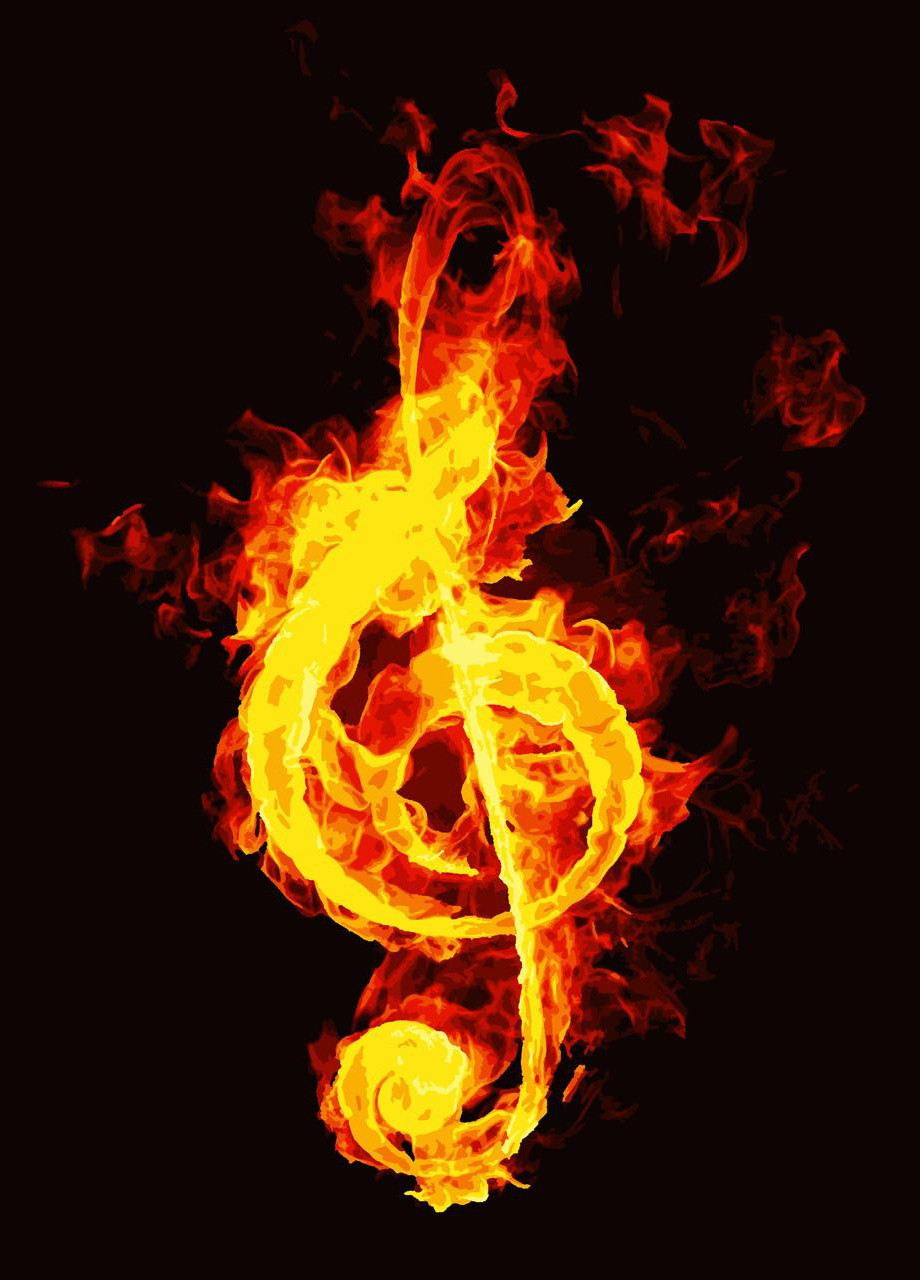 Картин по номерам "Ключ к музке" 40*50см No Brand (254583896)