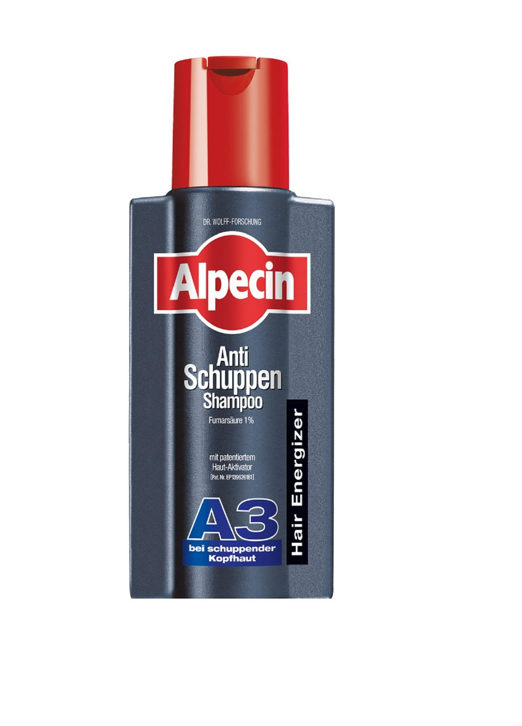 Шампунь проти лупи волосся 250 мл A3 Aktiv Shampoo Alpecin hair energizer (254526717)