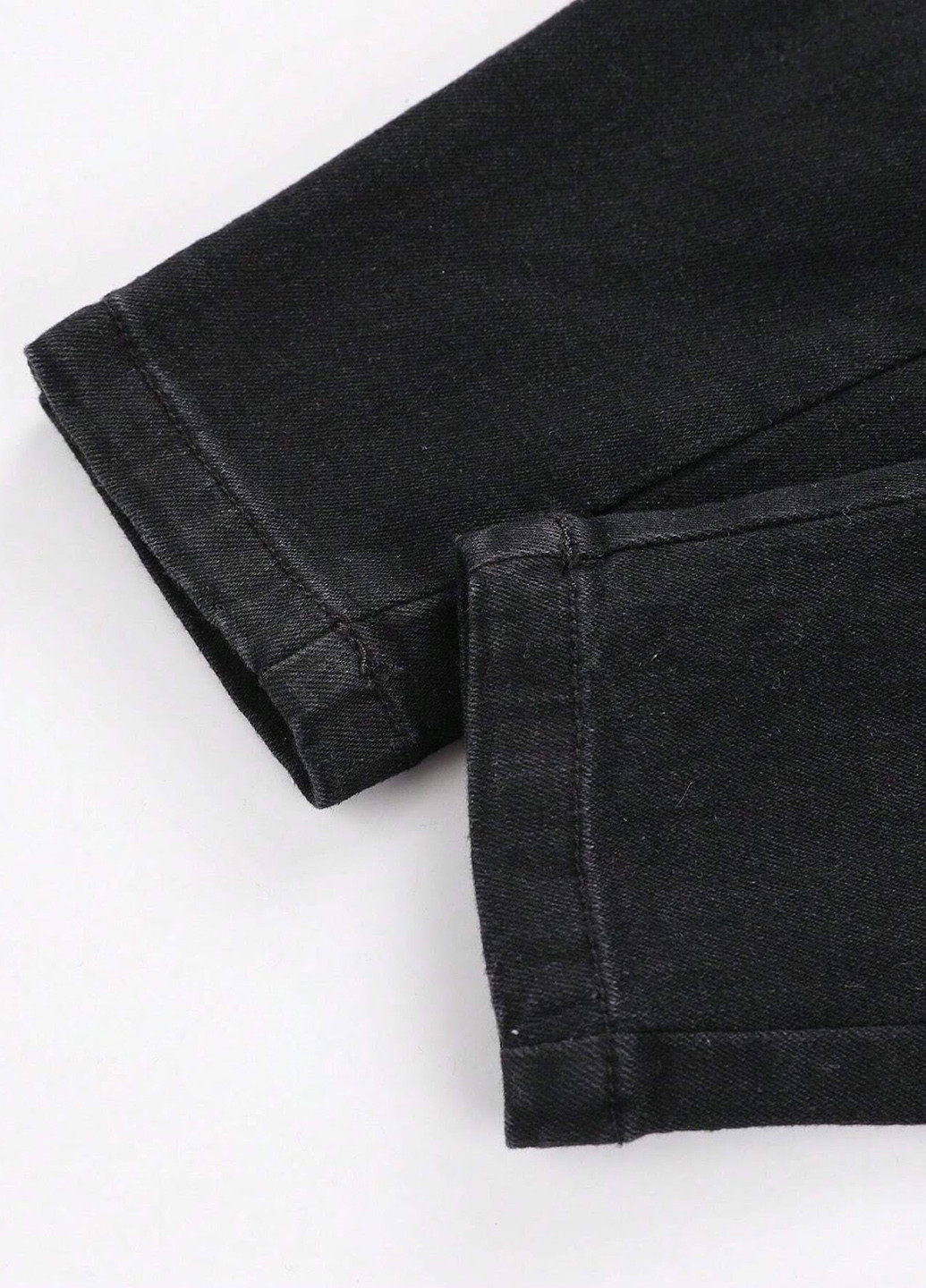 Темно-серые демисезонные скинни джинсы SHEIN