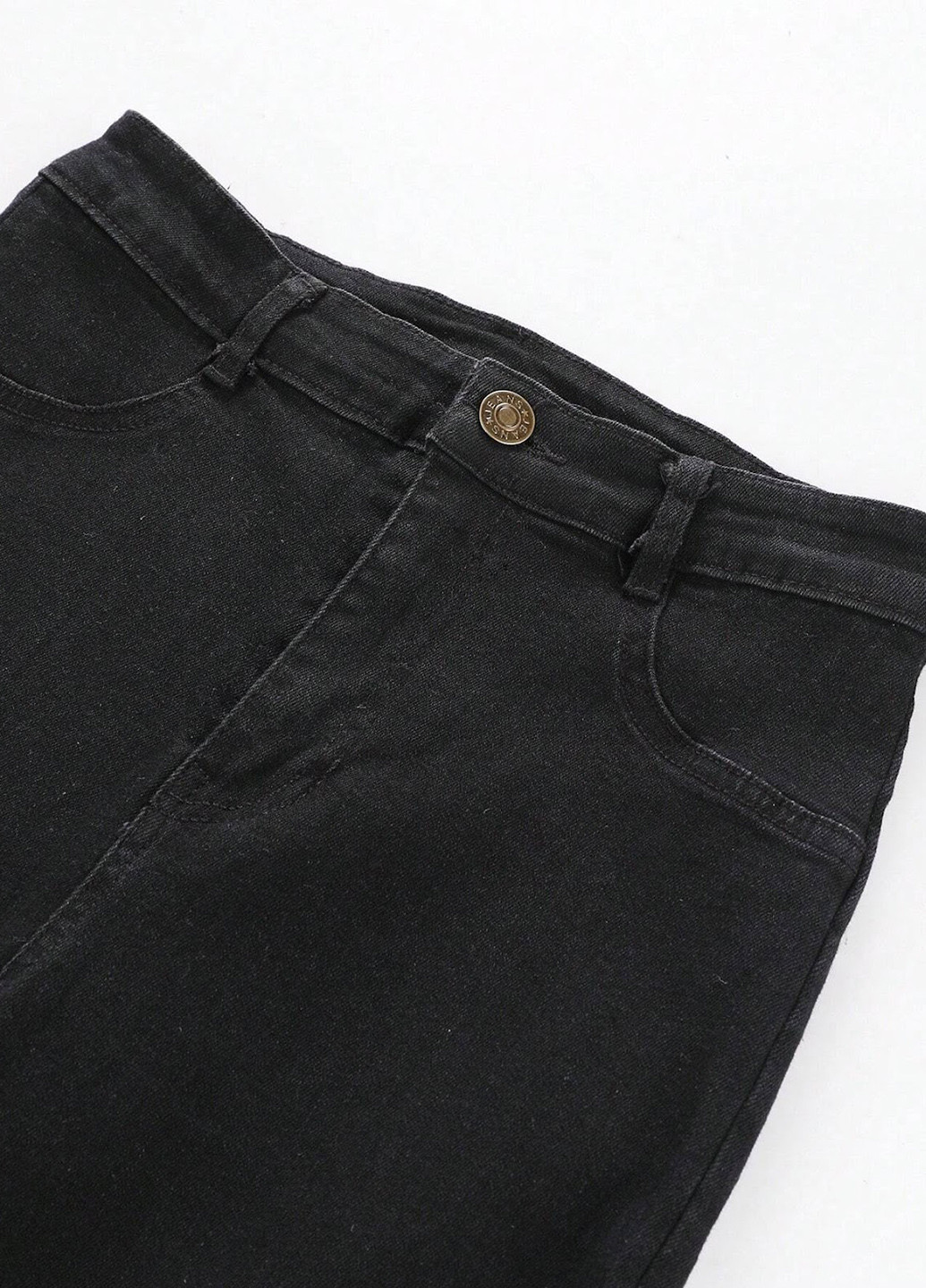 Темно-серые демисезонные скинни джинсы SHEIN