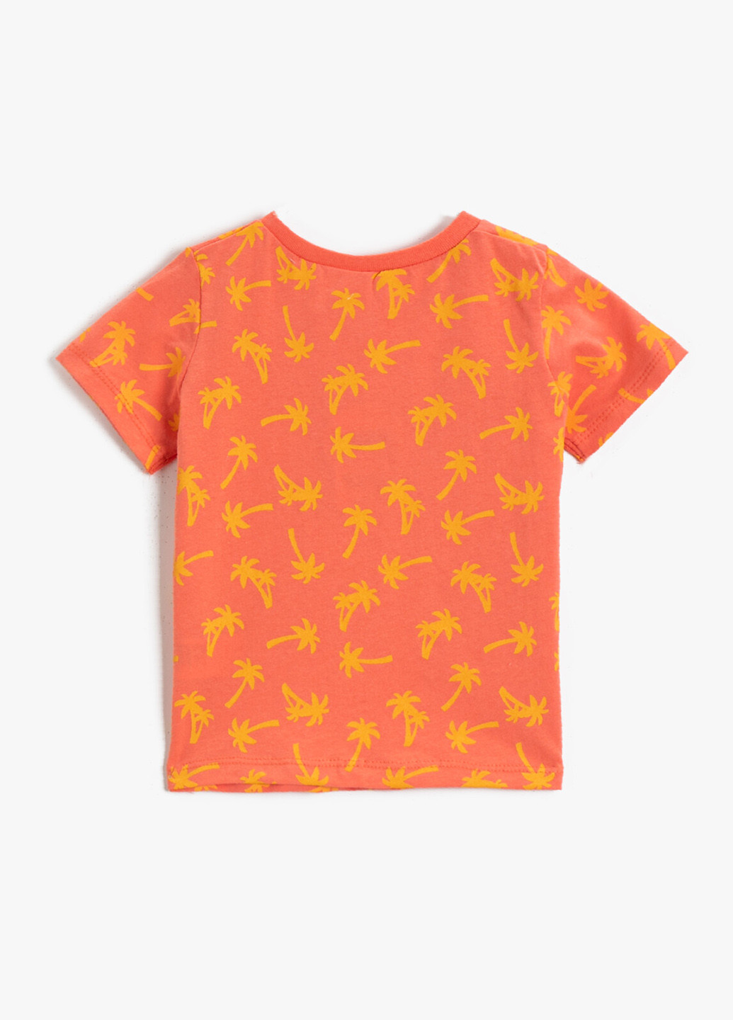 Коралловая летняя футболка KOTON