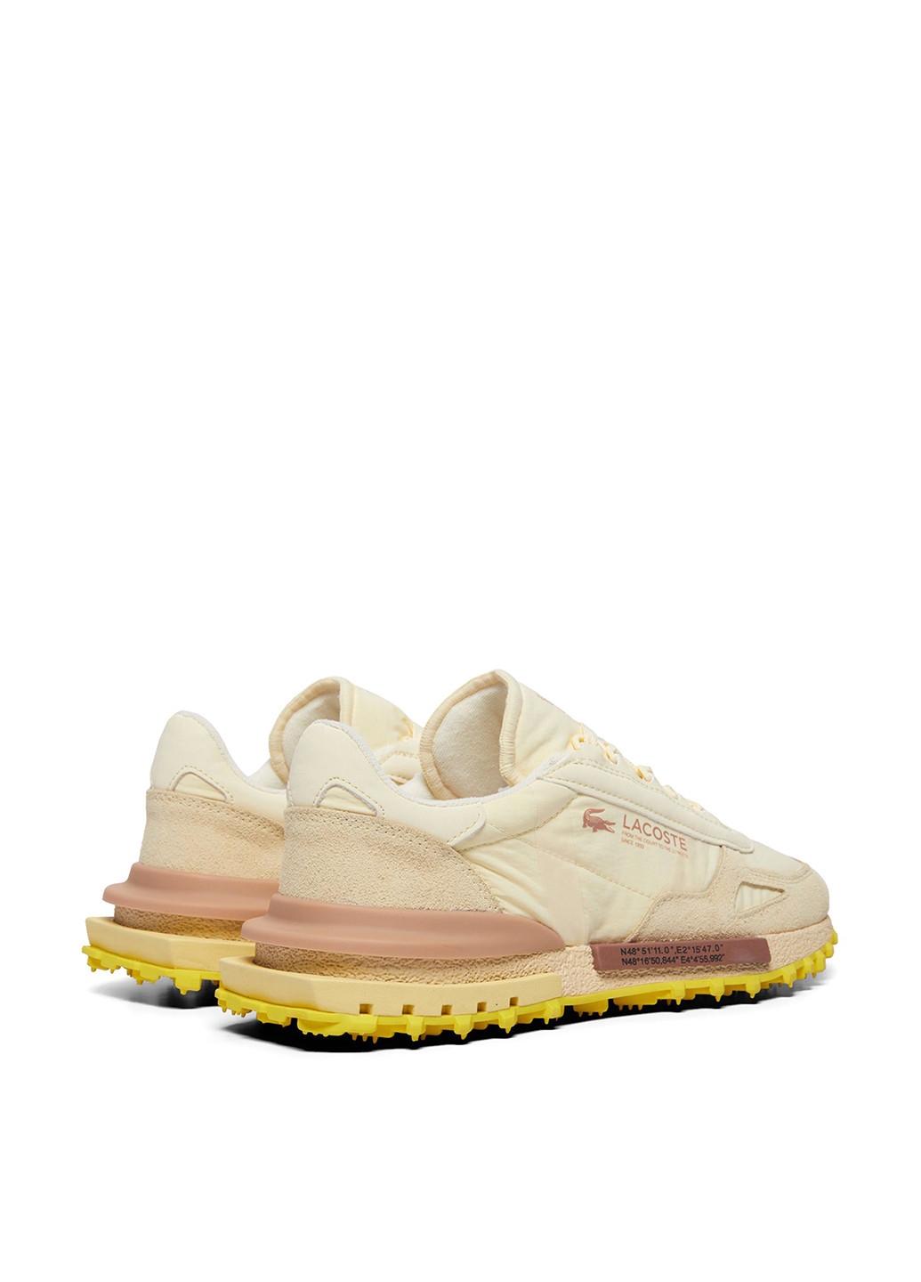 Бежевые демисезонные кроссовки Lacoste ELİTE ACTİVE
