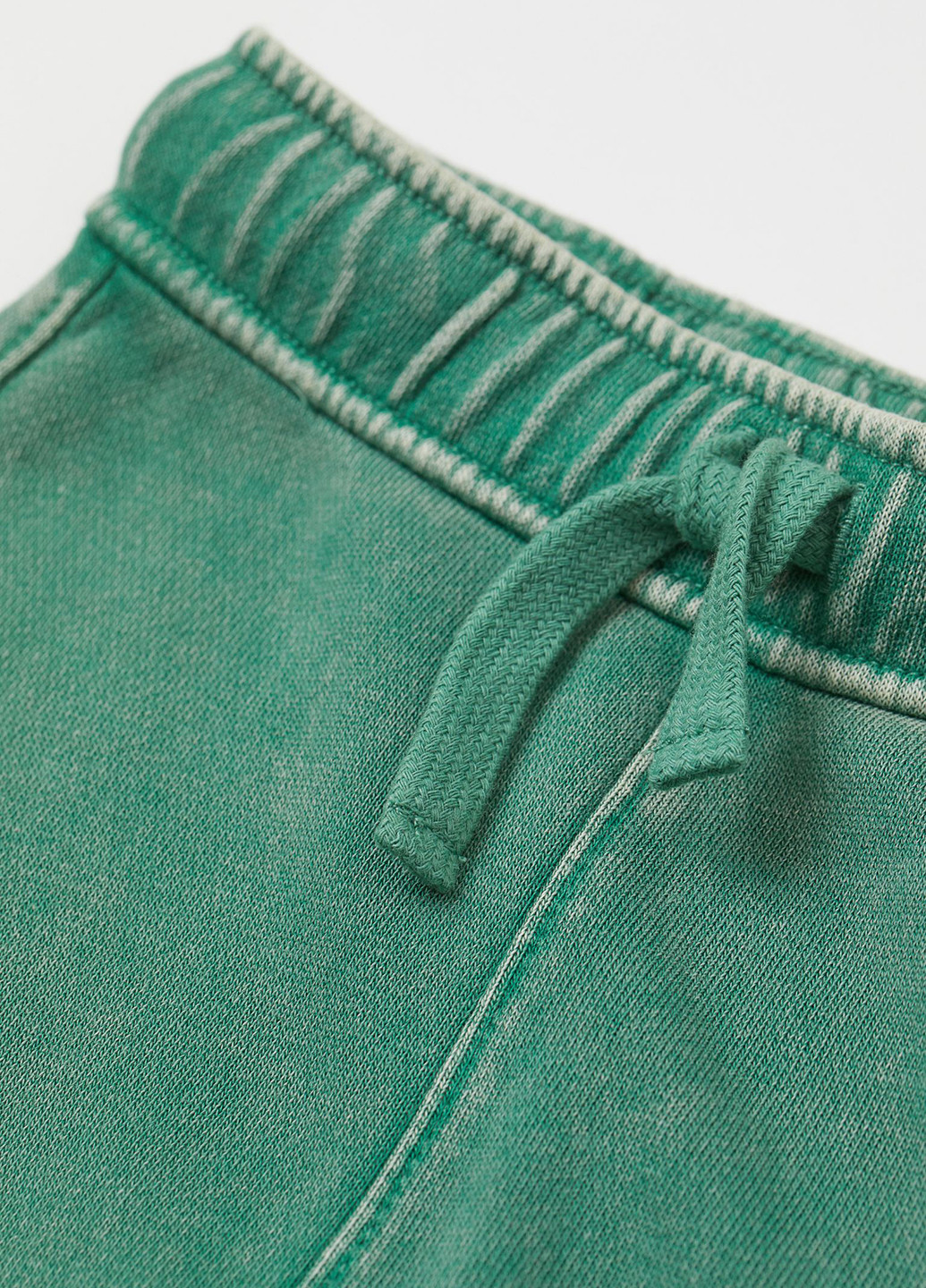 Зеленые кэжуал демисезонные брюки джоггеры H&M