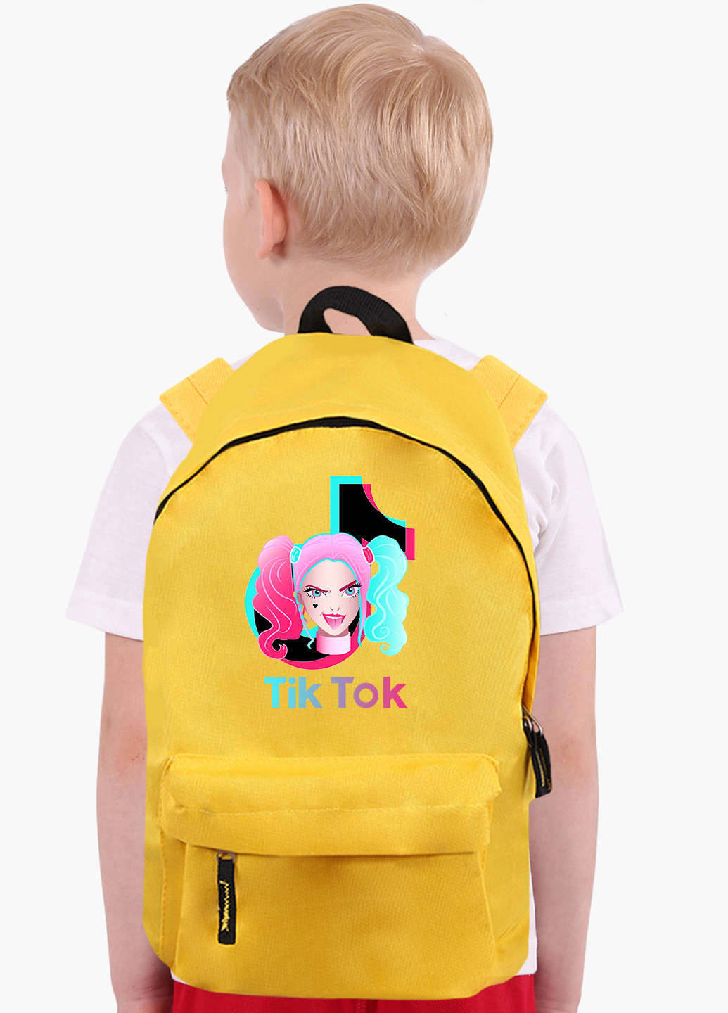 Детский рюкзак Харли Квинн (Куинн) Тик Ток (Harley Quinn TikTok) (9263-1646) MobiPrint (217071108)