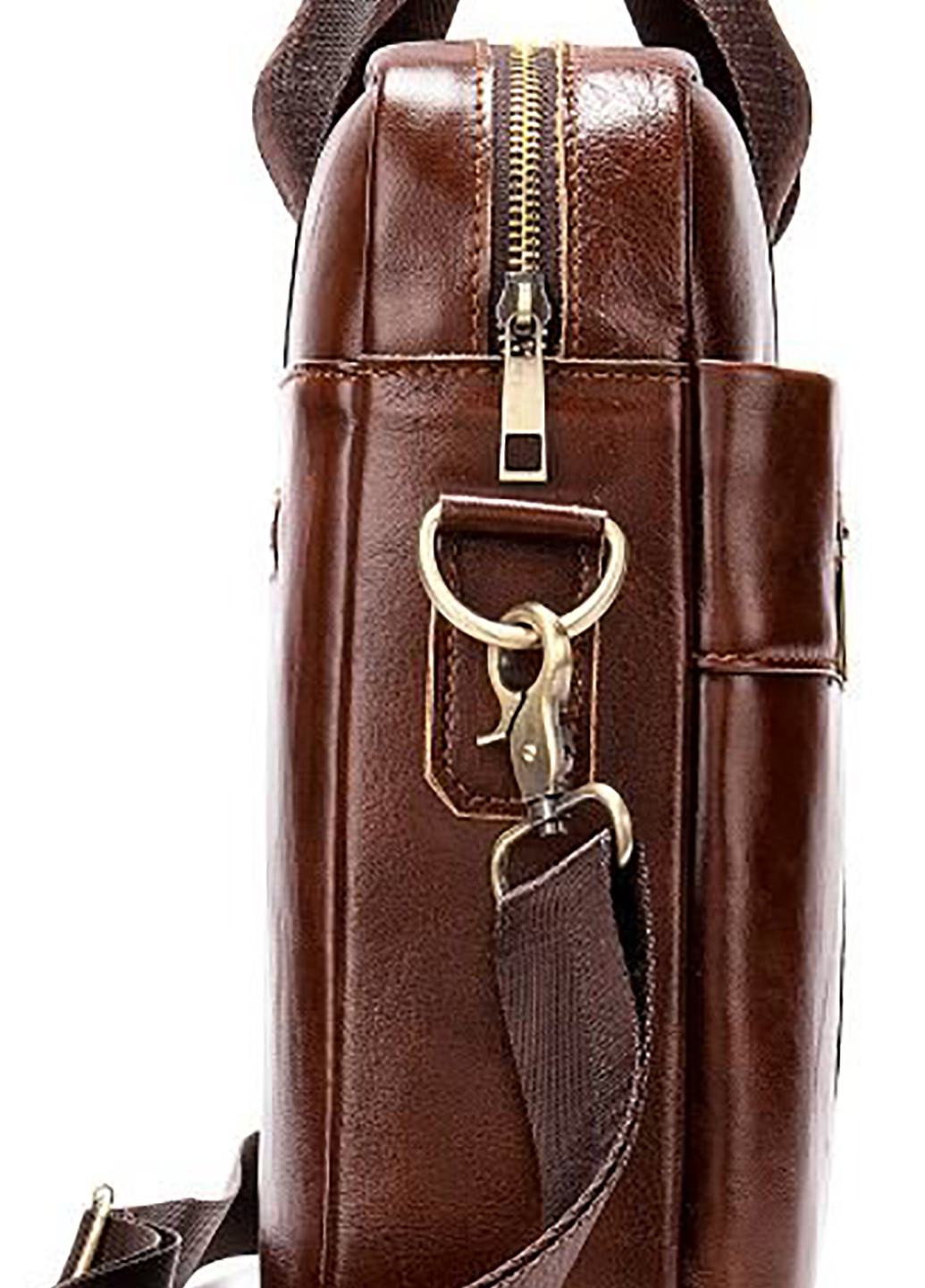 Чоловіча шкіряна сумка 28х40х7 см Vintage (229461145)