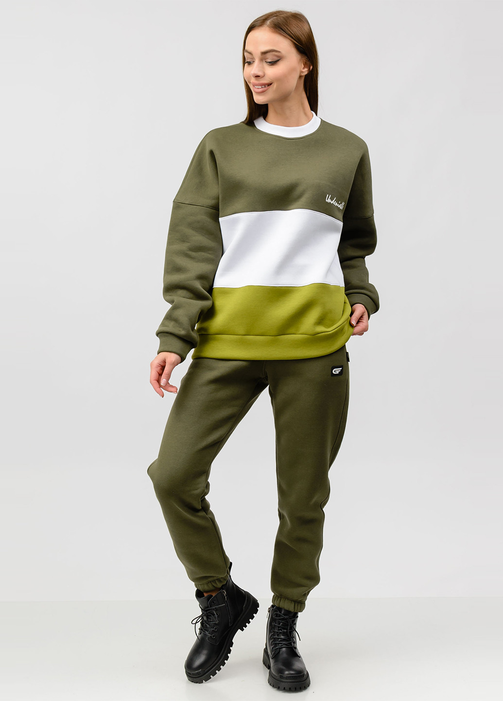 Костюм (світшот, штани) Go Fitness (251294945)