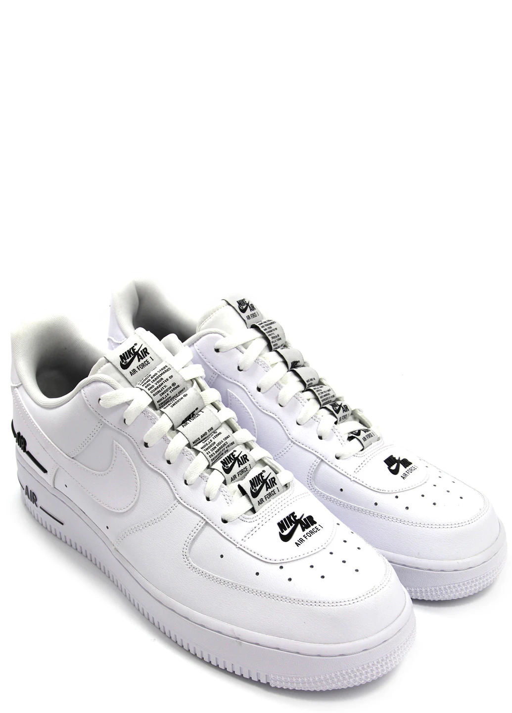 Белые демисезонные мужские кроссовки air force 1 '07 lv8 3 cj1379-100 Nike