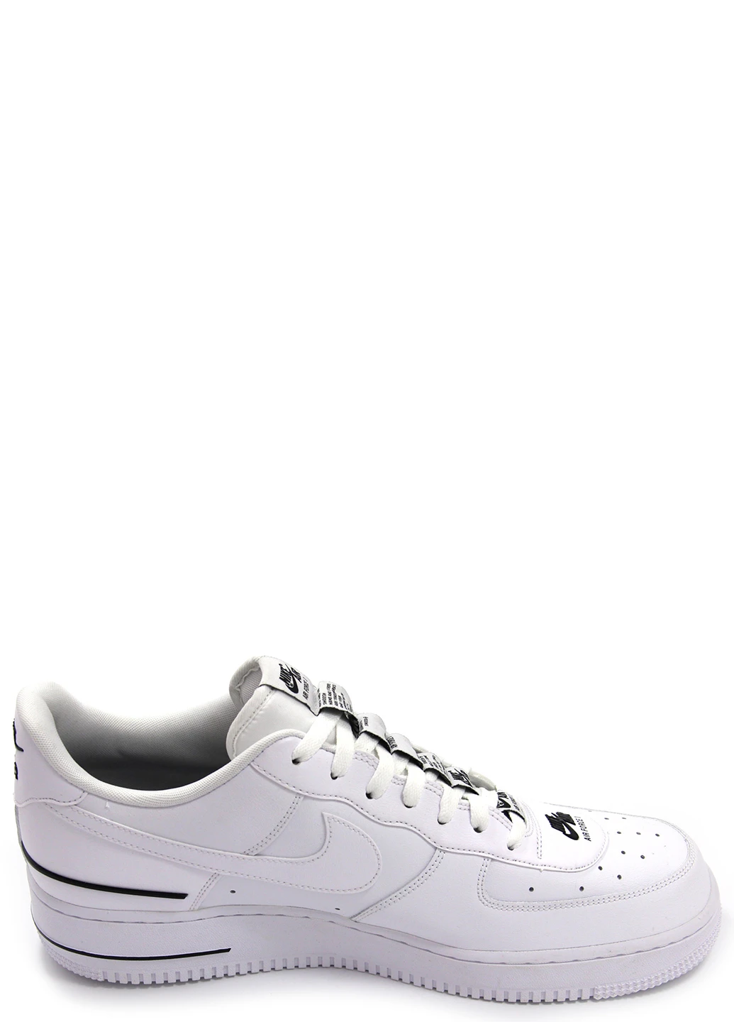 Белые демисезонные мужские кроссовки air force 1 '07 lv8 3 cj1379-100 Nike