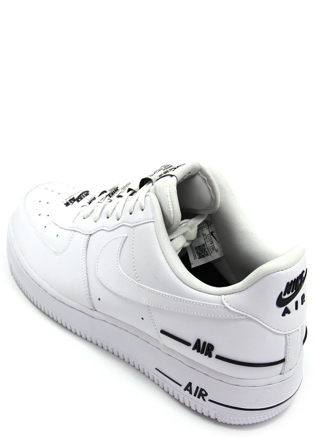 Белые демисезонные мужские кроссовки air force 1 '07 lv8 3 cj1379-100 Nike