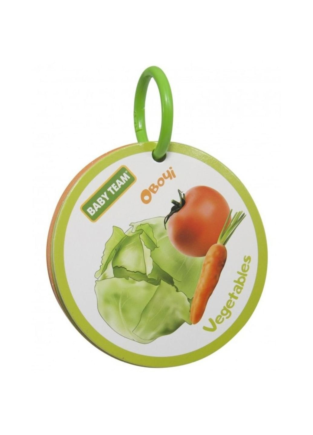 Розвиваюча іграшка Іграшка-книжка Фрукти-овочі (8730) Baby Team (254069345)