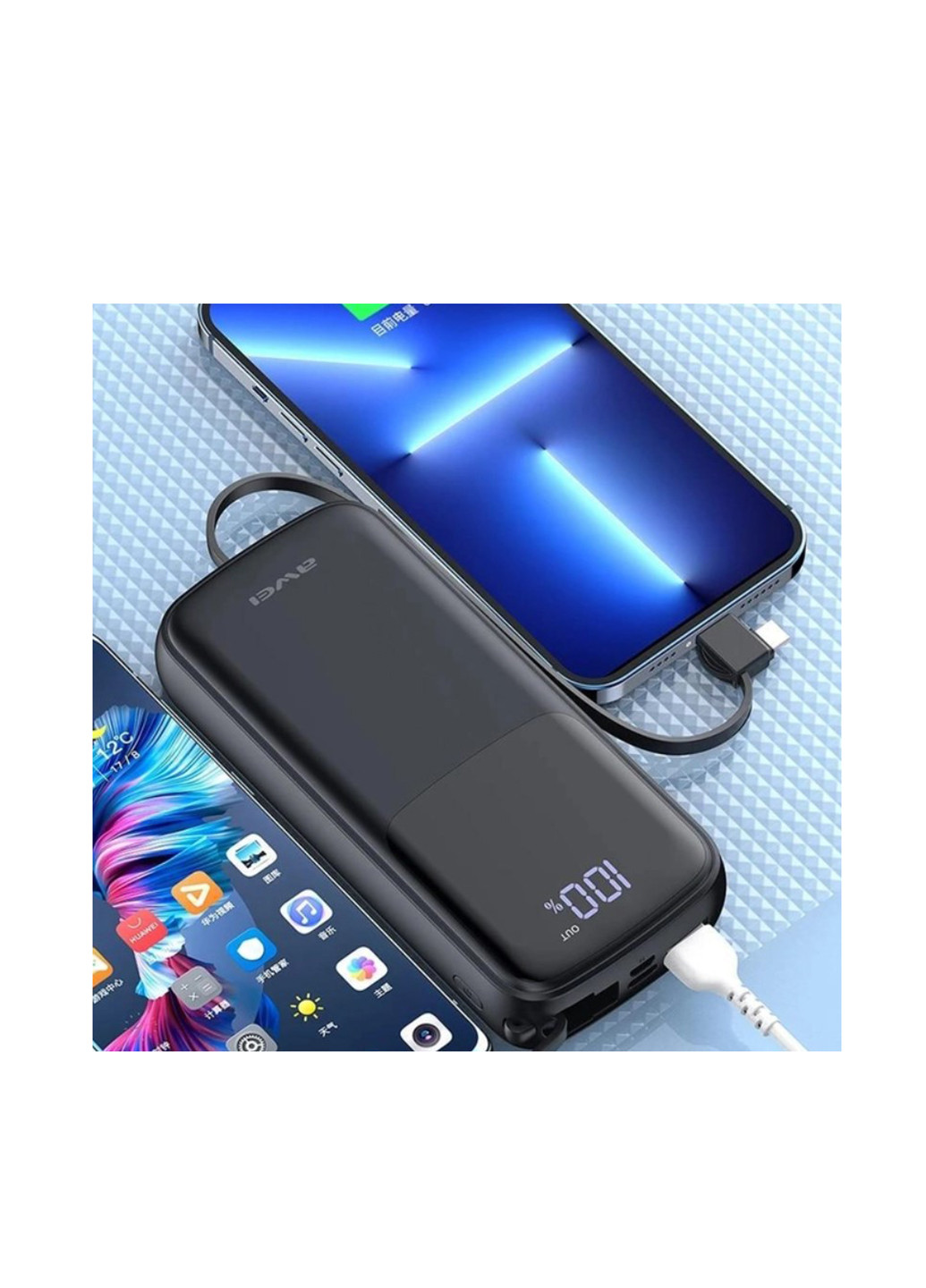 Портативний акумулятор Power Bank, 15х6,3х3,1 см AMZ (260601268)