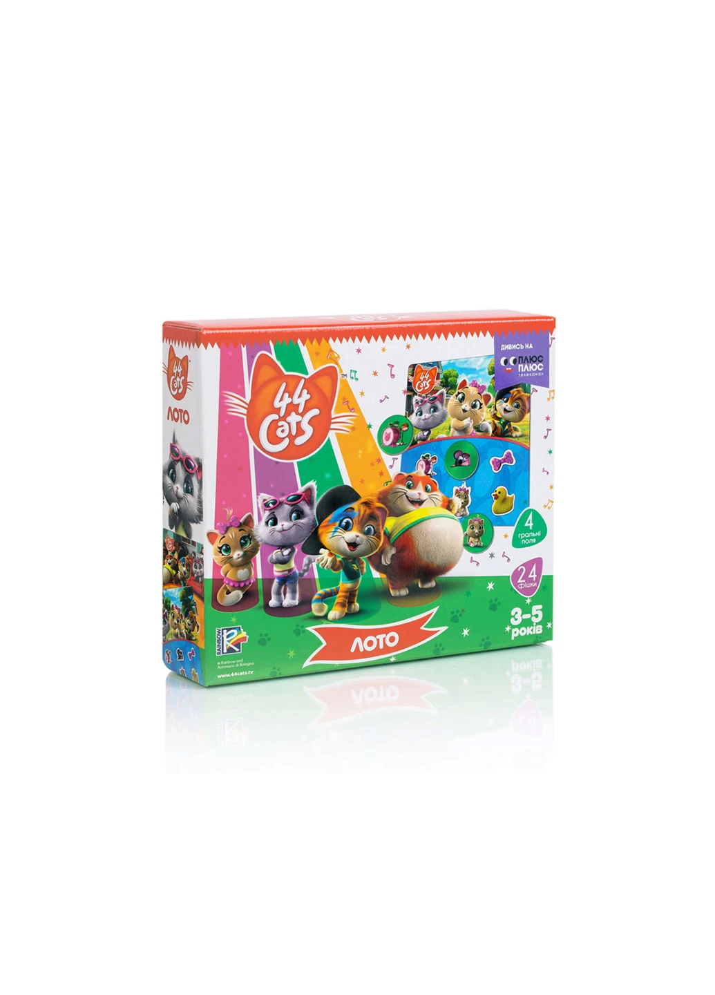 Игра настольная Лото 44 Кота Vladi toys VT8055-13 (255259768)