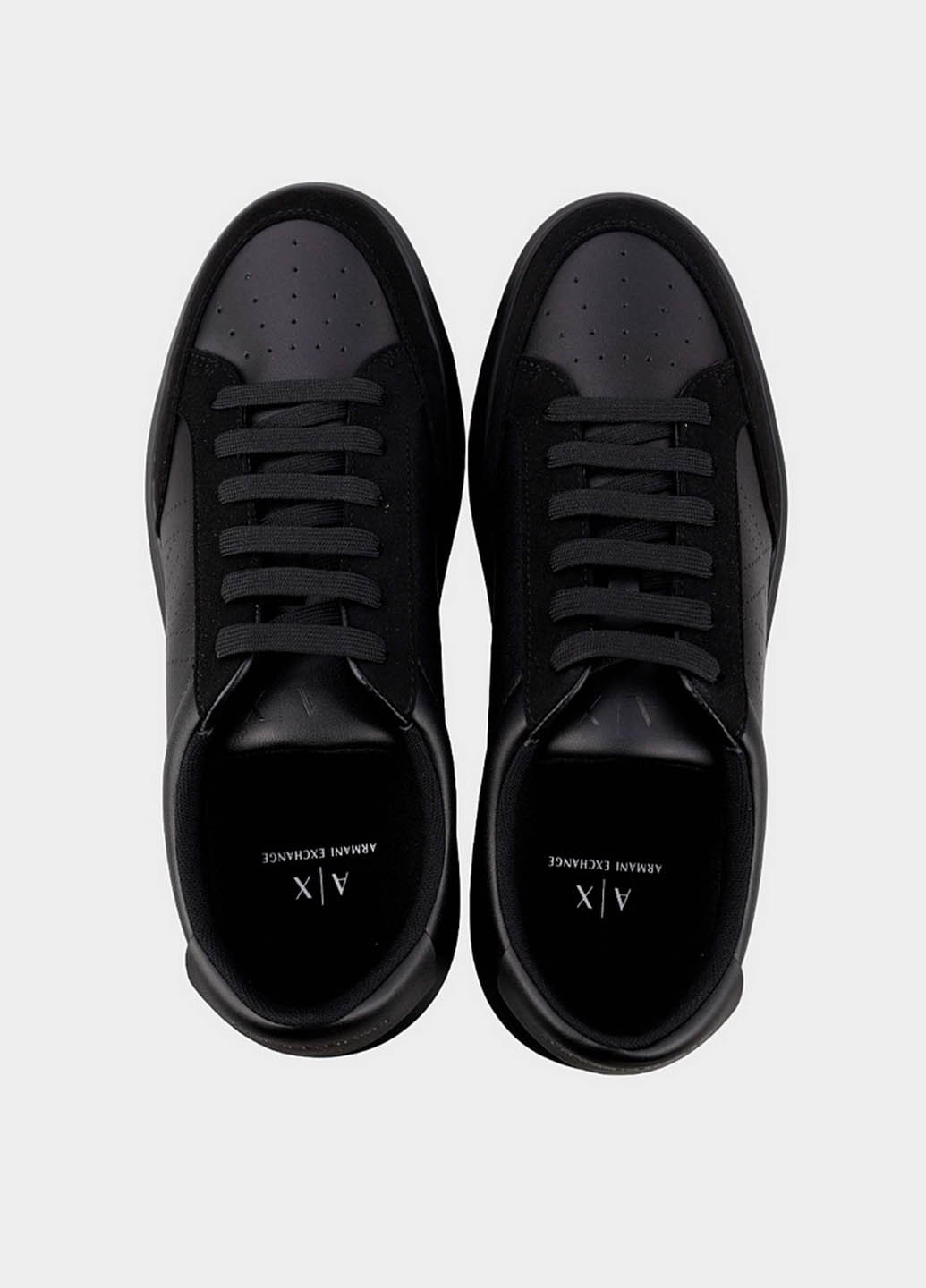 Черные кеды Armani Exchange