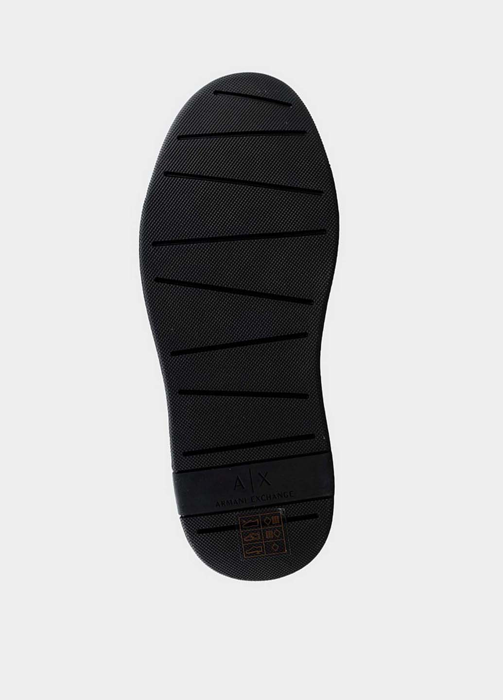 Черные кеды Armani Exchange