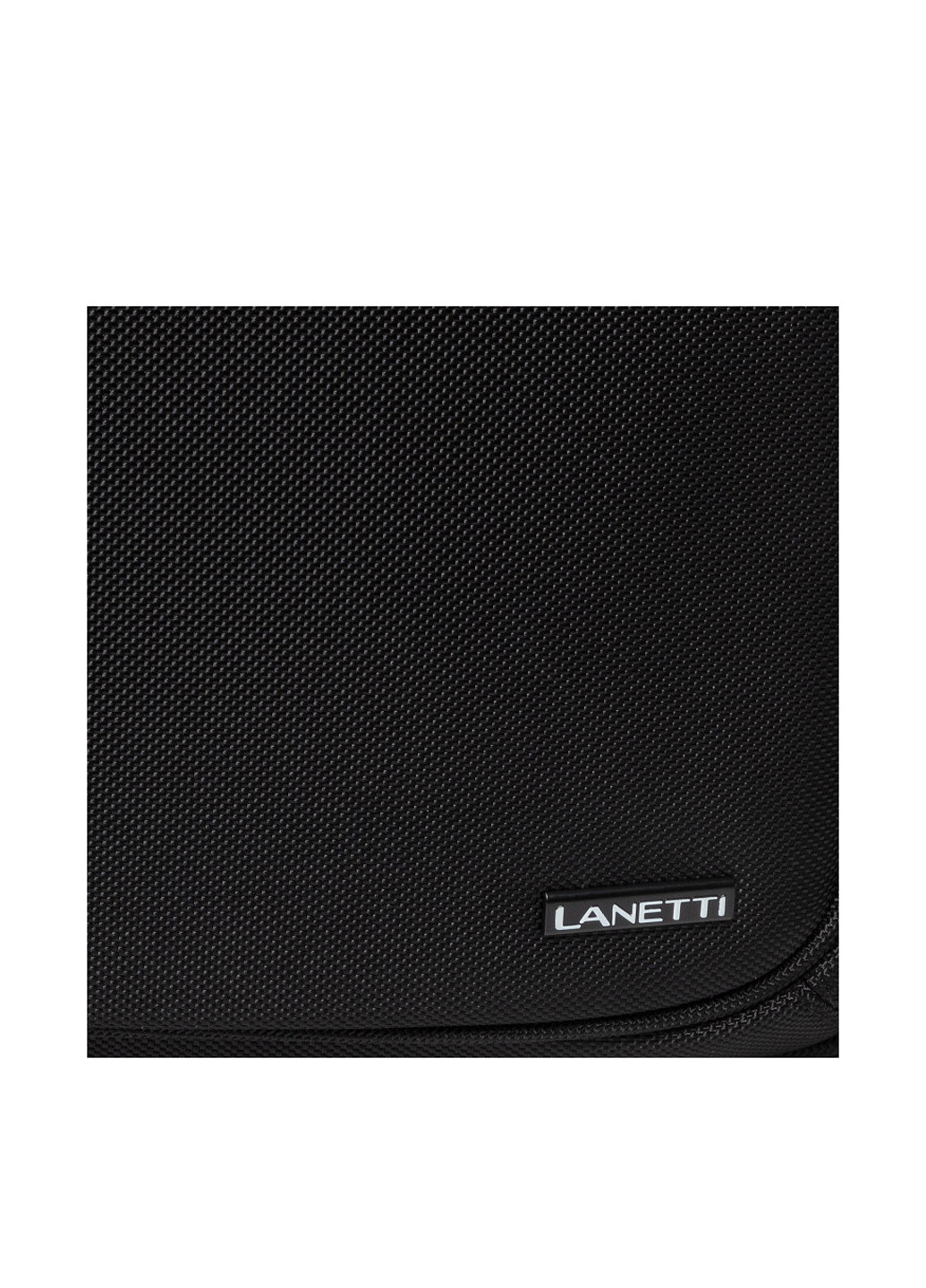 Сумка чоловіча BMM-S-039-10-03 Lanetti логотип чорний
