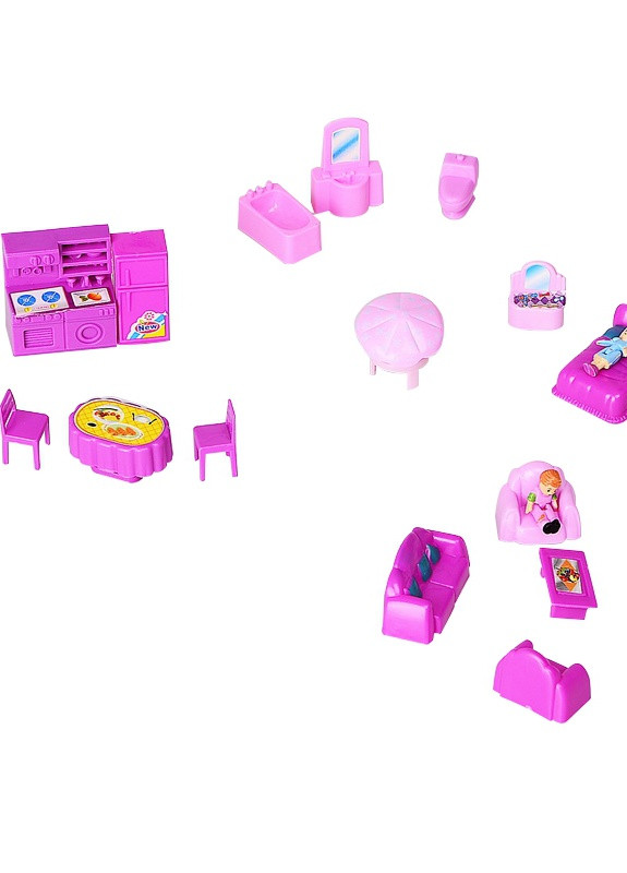Ігровий набір Ляльковий будиночок з майданчиком IM354 NaNa (253923239)