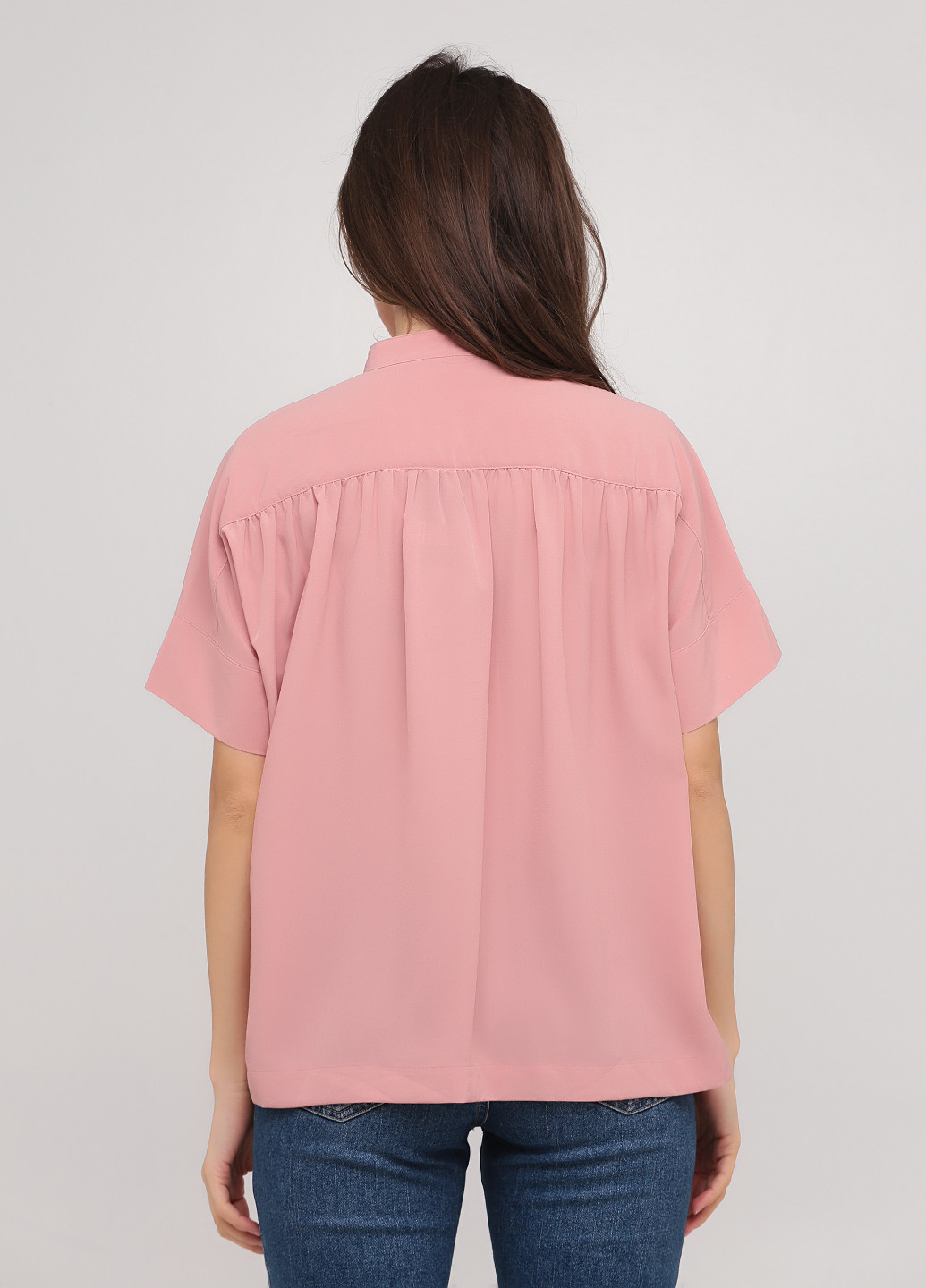 Розовая летняя блуза MTWTFSS Weekday