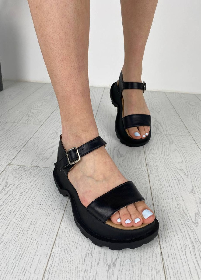 Черные босоножки shoesband Brand без застежки