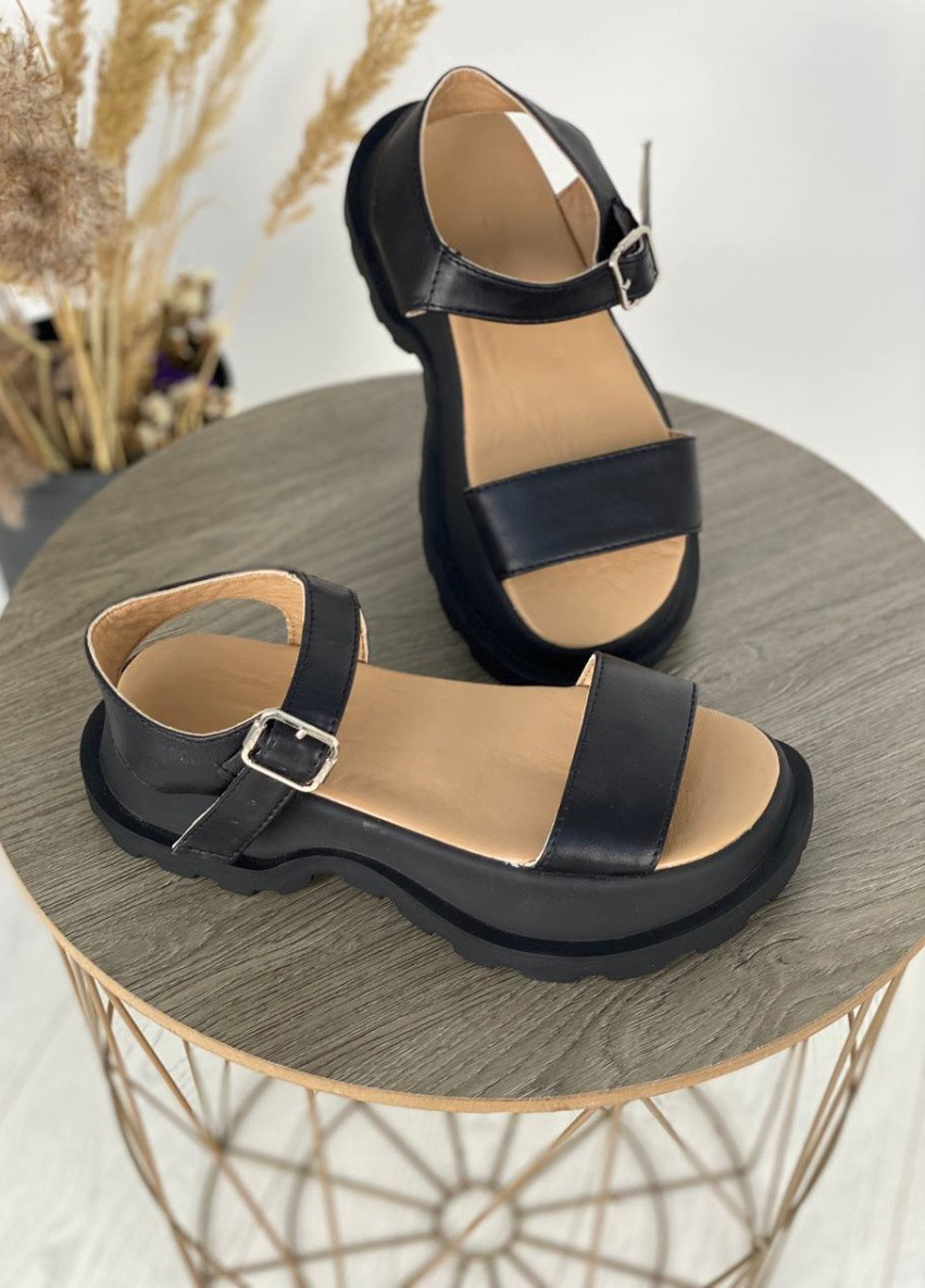 Черные босоножки shoesband Brand без застежки