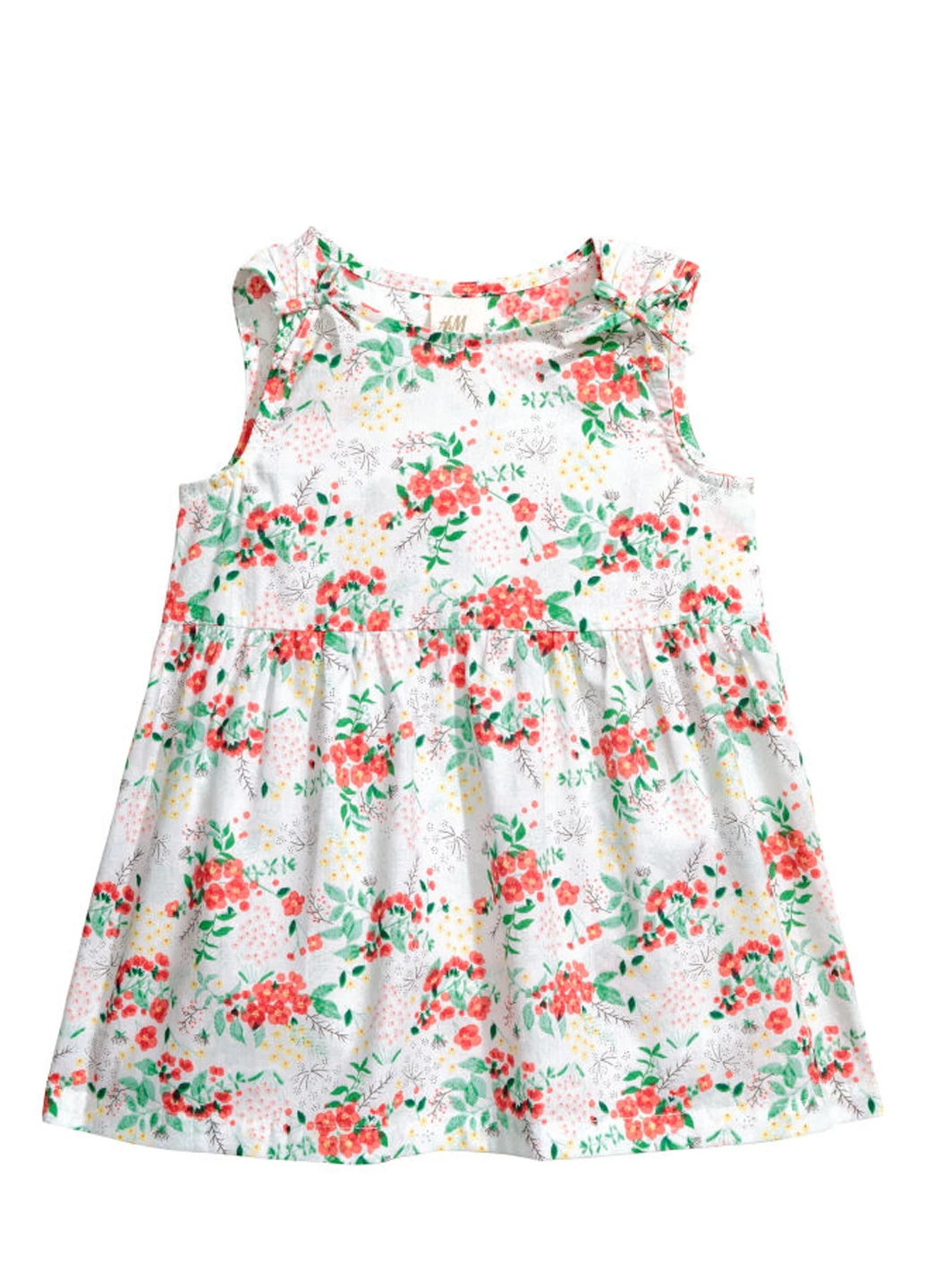 Белое платье H&M (161580676)