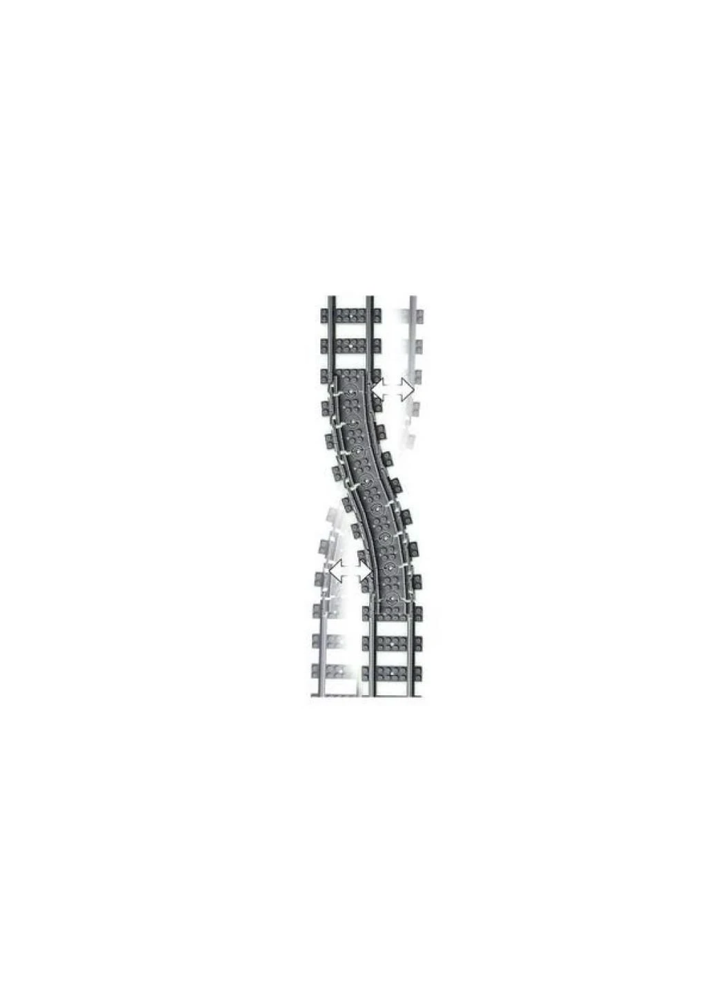 Конструктор City Рельсы (60205) Lego City Рельсы (249597205)