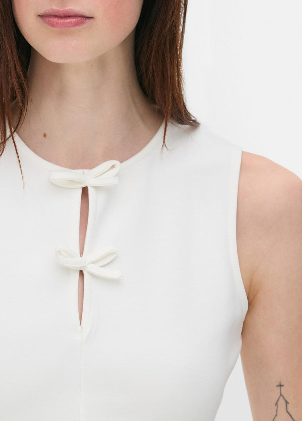 Білий кежуал сукня а-силует Primark однотонна