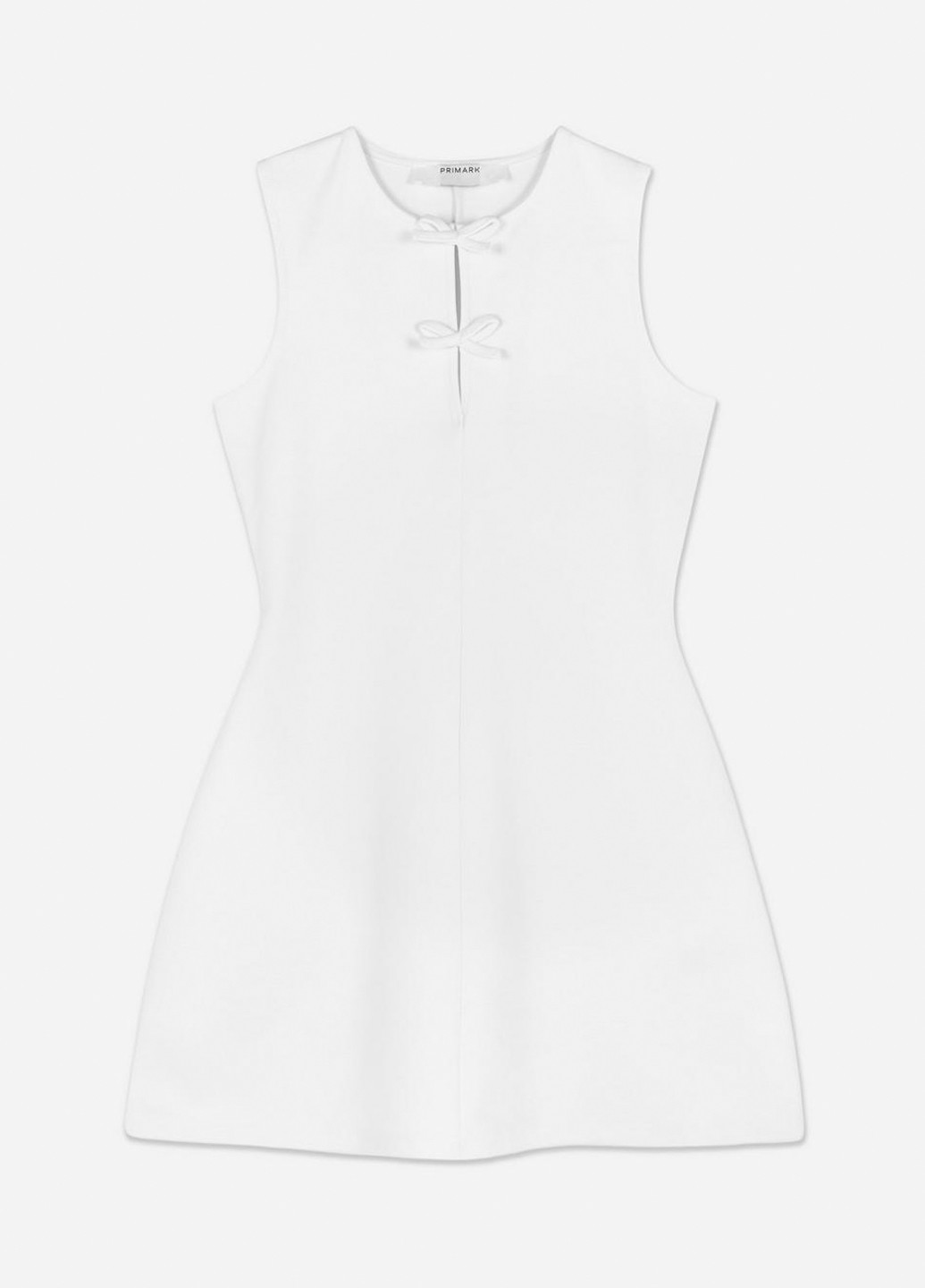 Білий кежуал сукня а-силует Primark однотонна