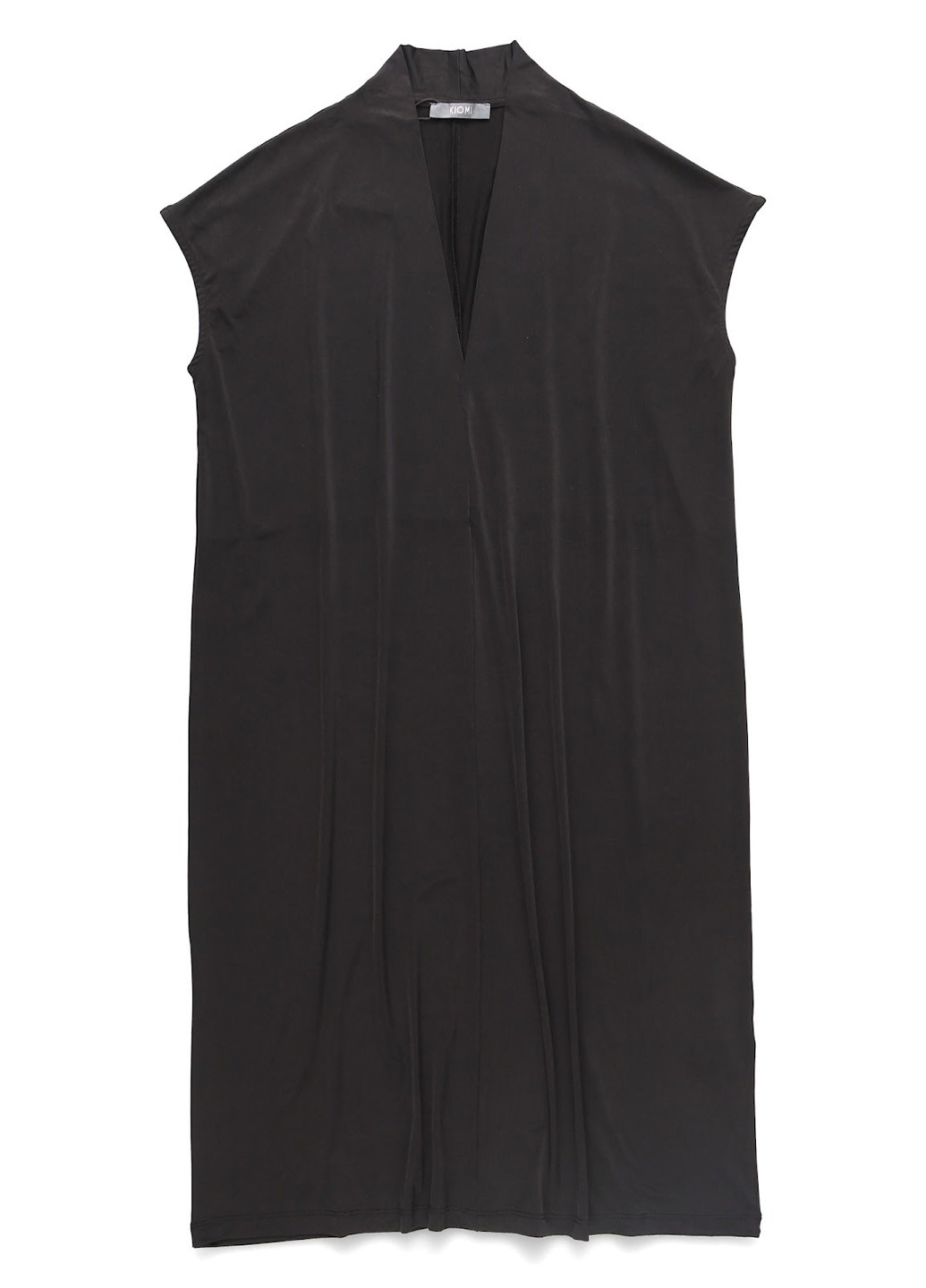 Черное кэжуал платье Kiomi однотонное